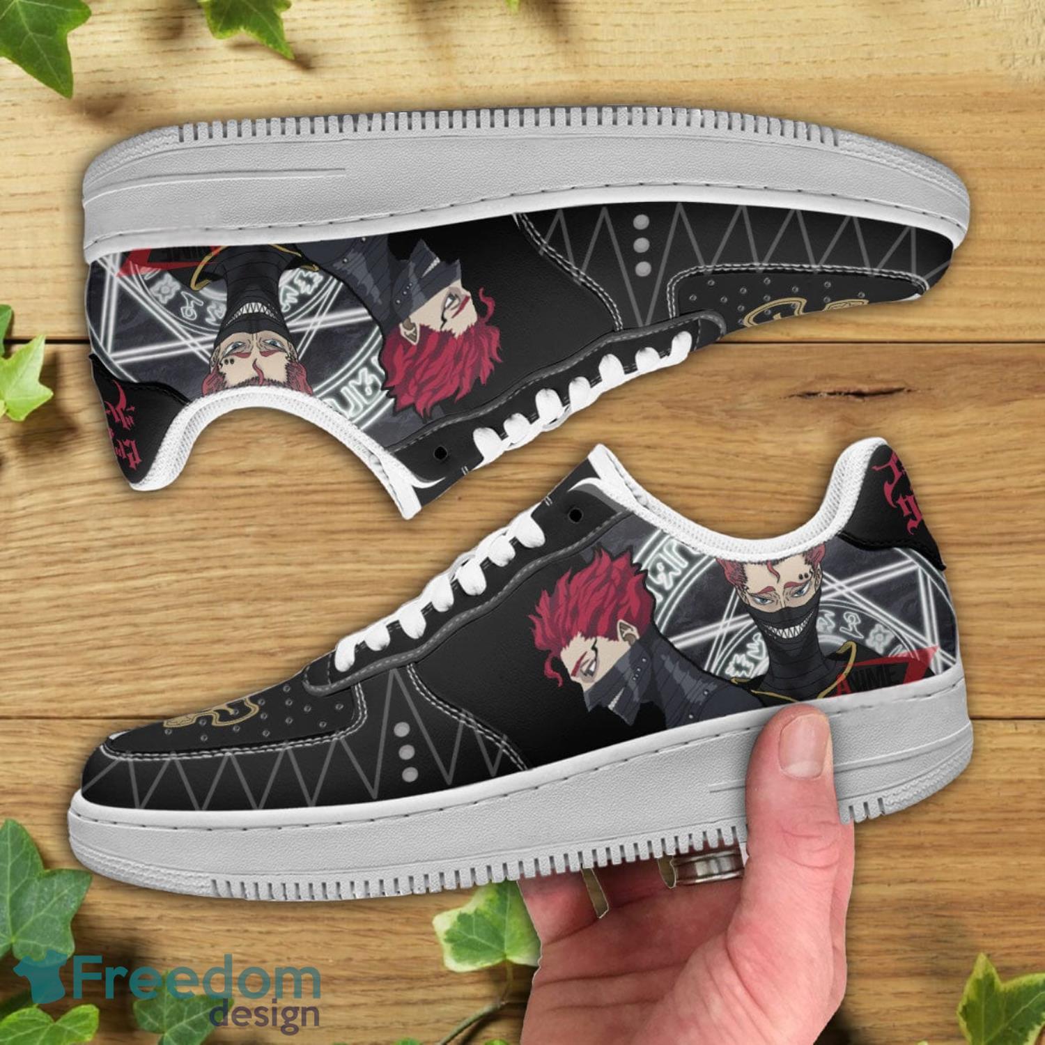 Black Clover Zora Ideale Air Force Shoes Gift For Animes Fans Product Photo 2