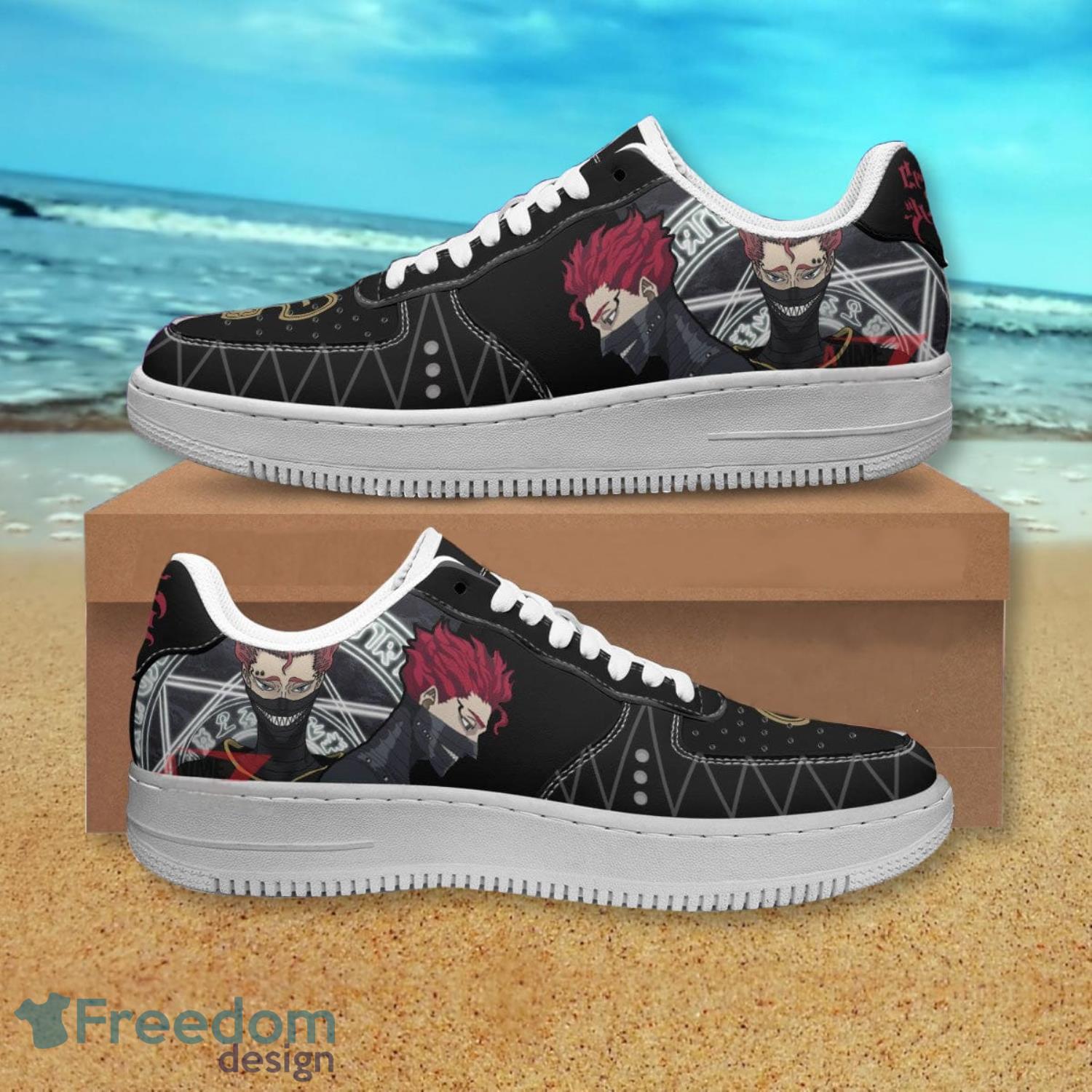 Black Clover Zora Ideale Air Force Shoes Gift For Anime's Fans Product Photo 1