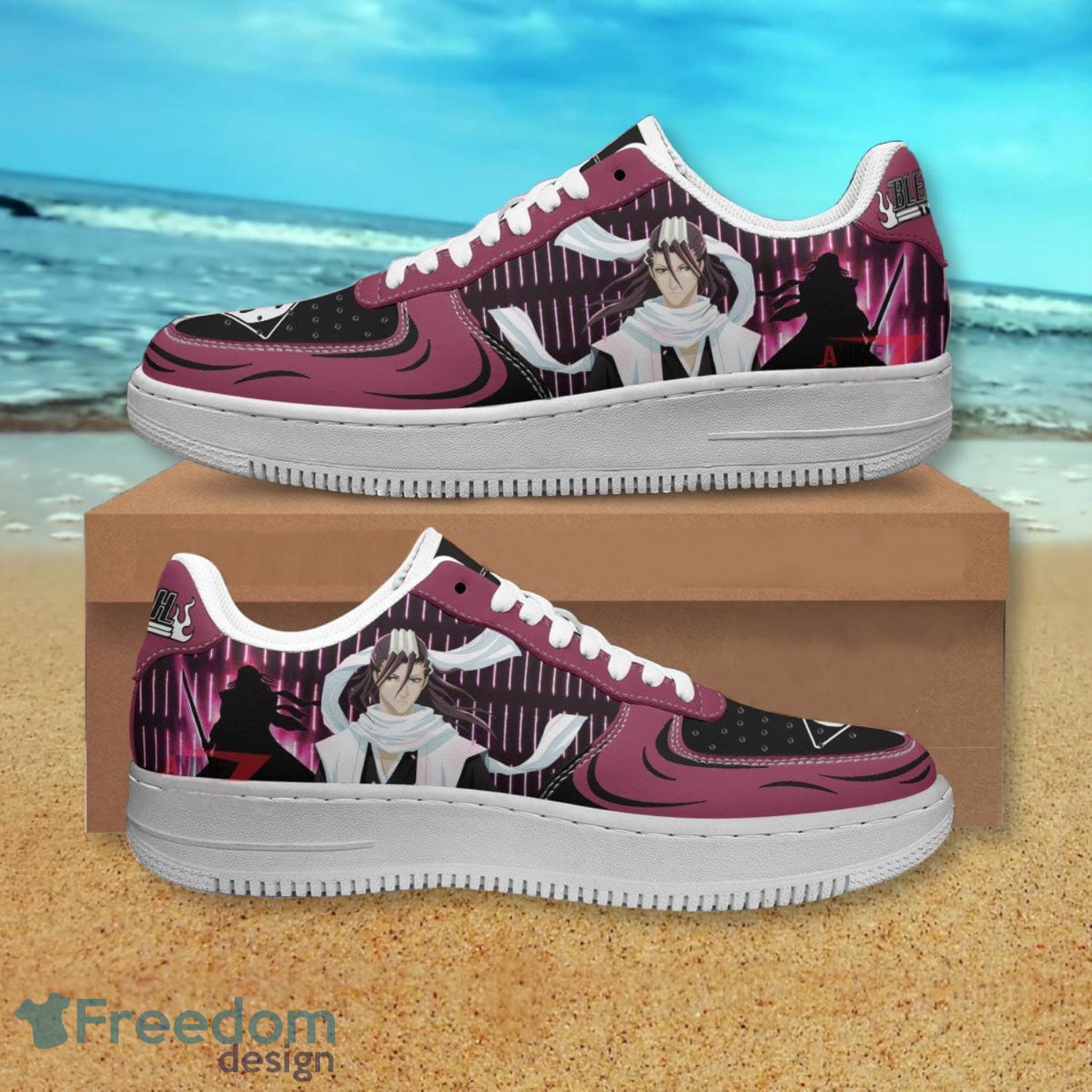 Bleach Byakuya Kuchiki Air Force Shoes Gift For Anime's Fans Product Photo 1