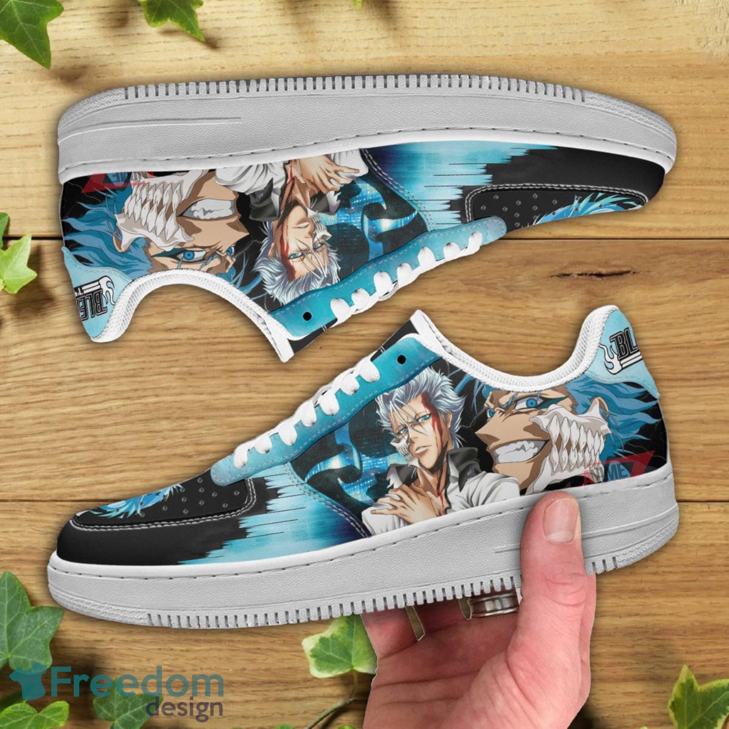 Bleach Grimmjow Jaegerjaquez Air Force Shoes Product Photo 2