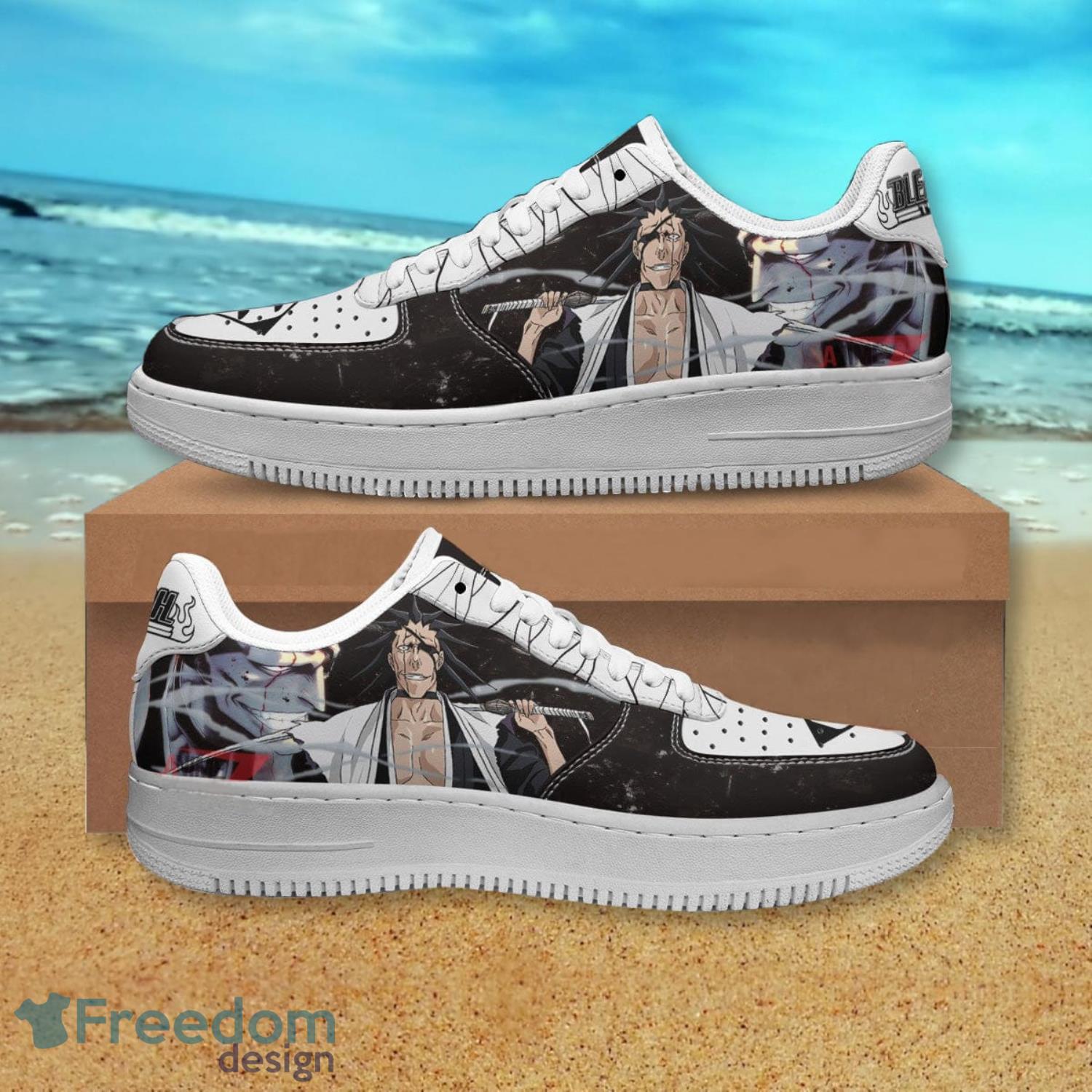 Bleach Kenpachi Zaraki Air Force Shoes Gift For Anime's Fans Product Photo 1