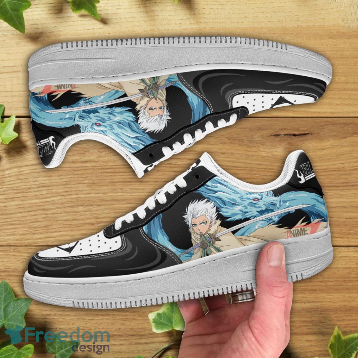 Bleach Toshiro Hitsugaya Air Force Shoes Gift For Animes Fans Product Photo 2