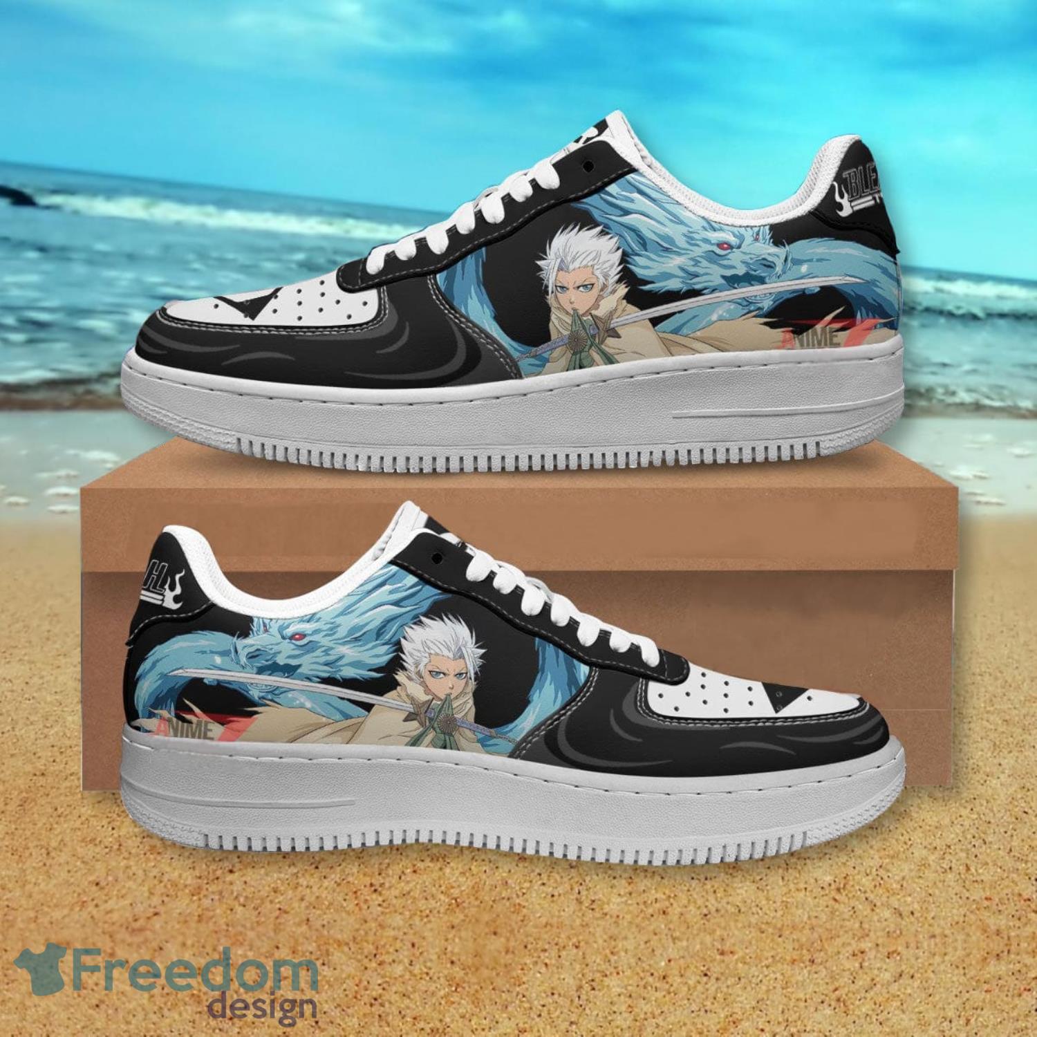 Bleach Toshiro Hitsugaya Air Force Shoes Gift For Anime's Fans Product Photo 1