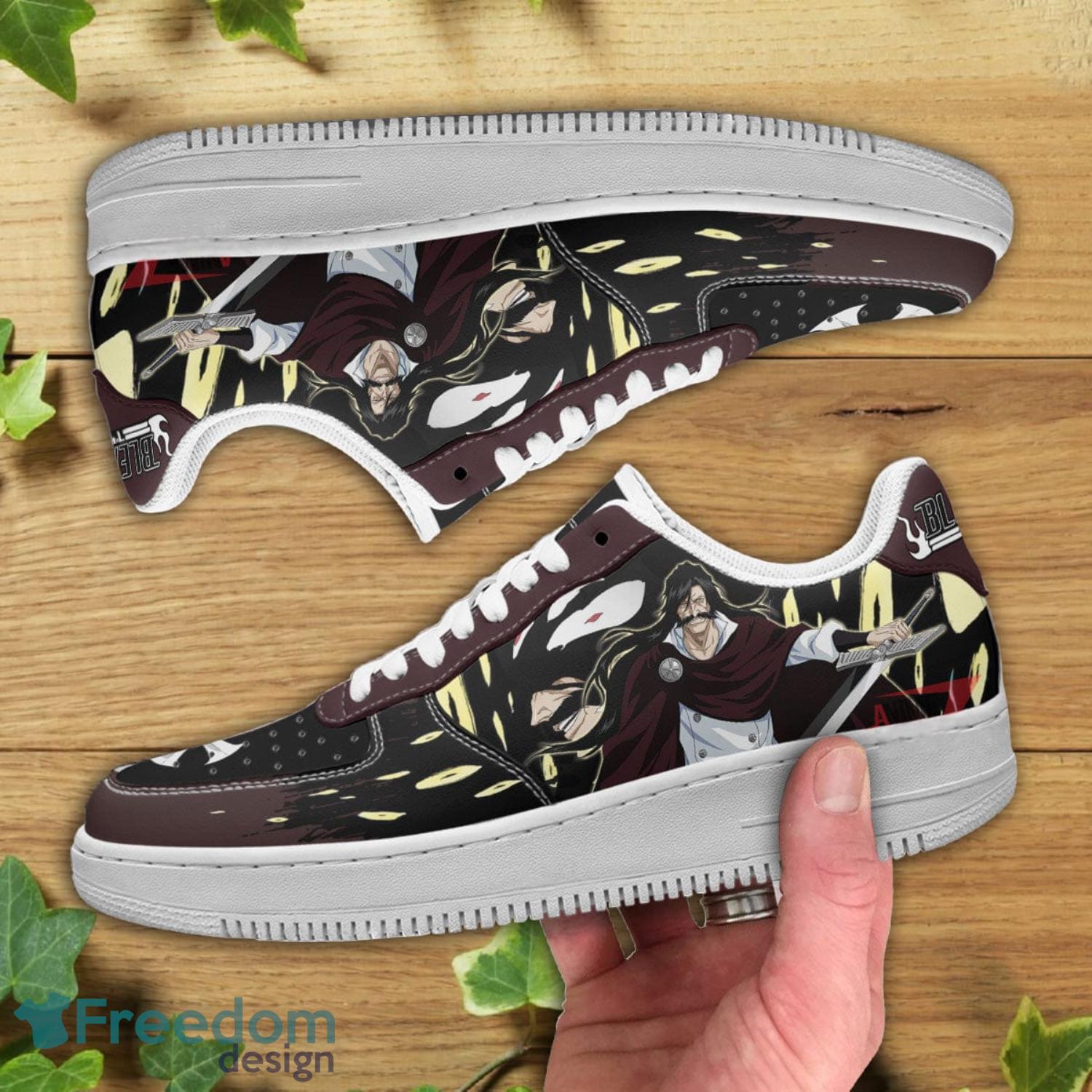 Bleach Yhwach Air Force Shoes Gift For Animes Fans Product Photo 2