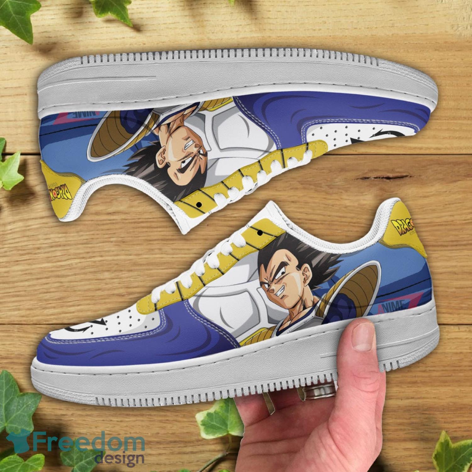 Bnha Dragon Ball Vegeta Air Force Shoes Gift For Animes Fans Product Photo 2