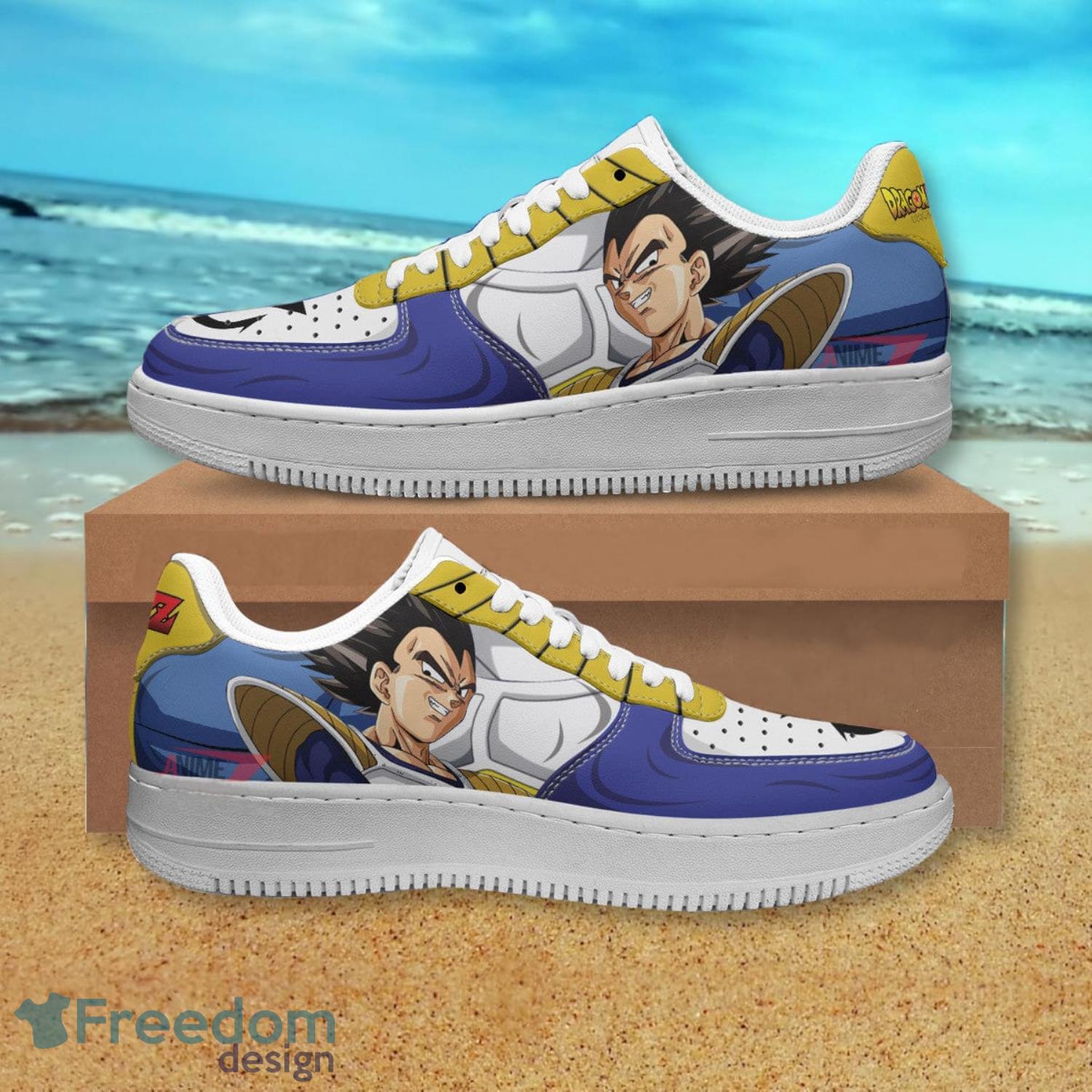 Bnha Dragon Ball Vegeta Air Force Shoes Gift For Anime's Fans Product Photo 1