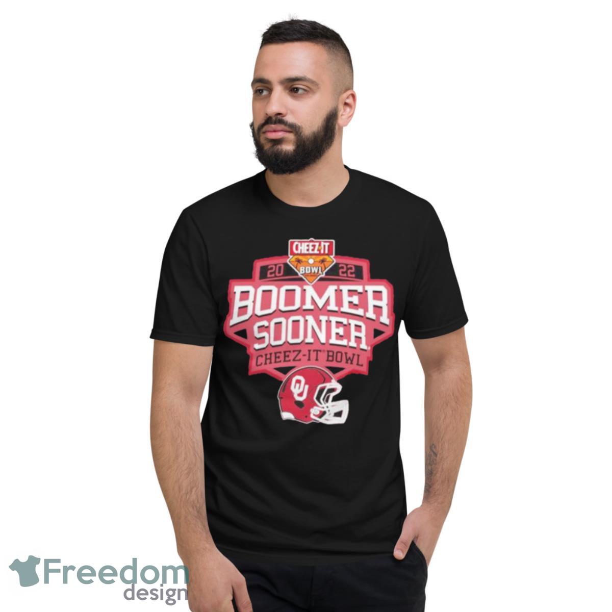 Boomer Oklahoma Sooners 2022 cheez it bowl shirt - Short Sleeve T-Shirt