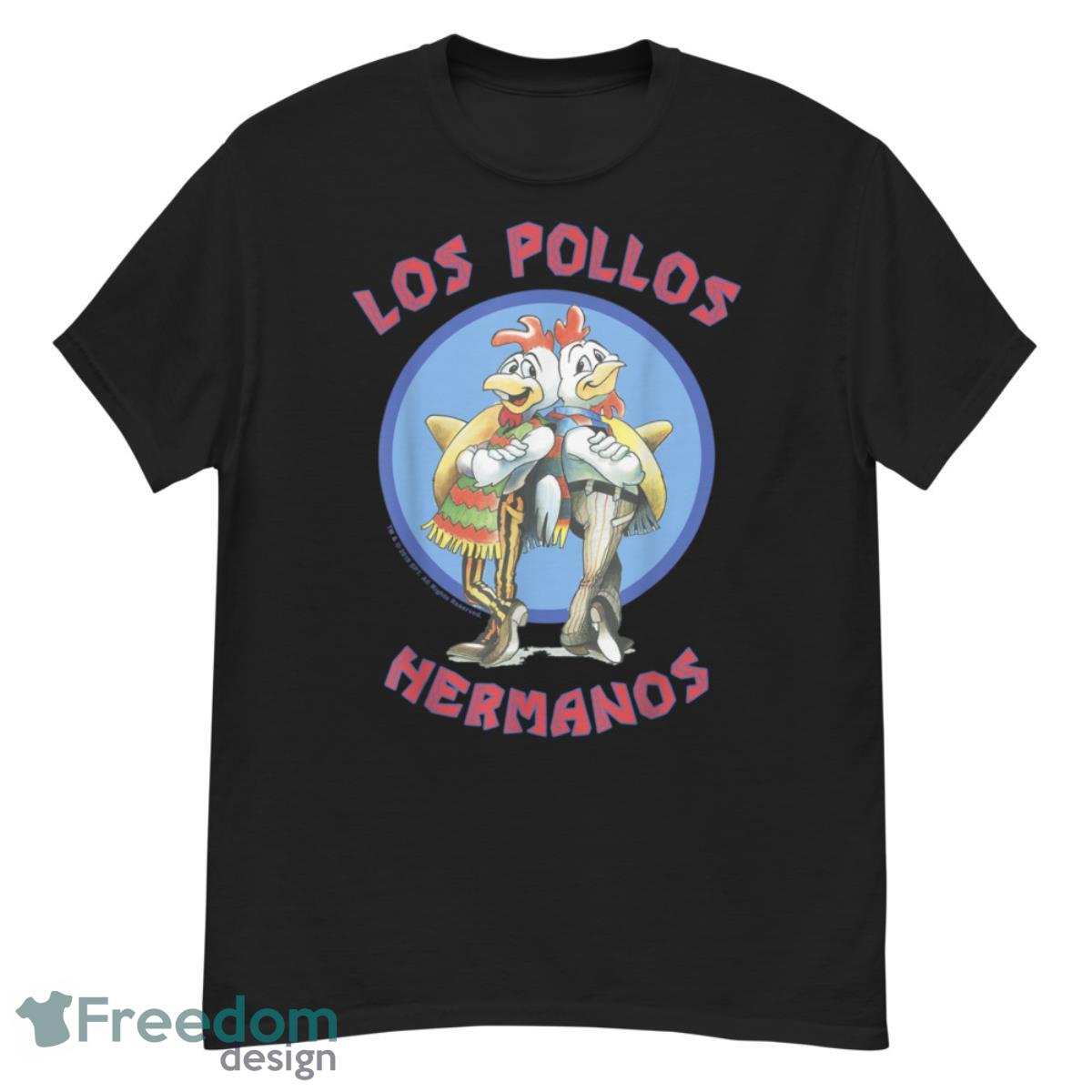 Breaking Bad Los Pollos Hermanos Back To Back Portrait Logo Shirt - G500 Men’s Classic T-Shirt