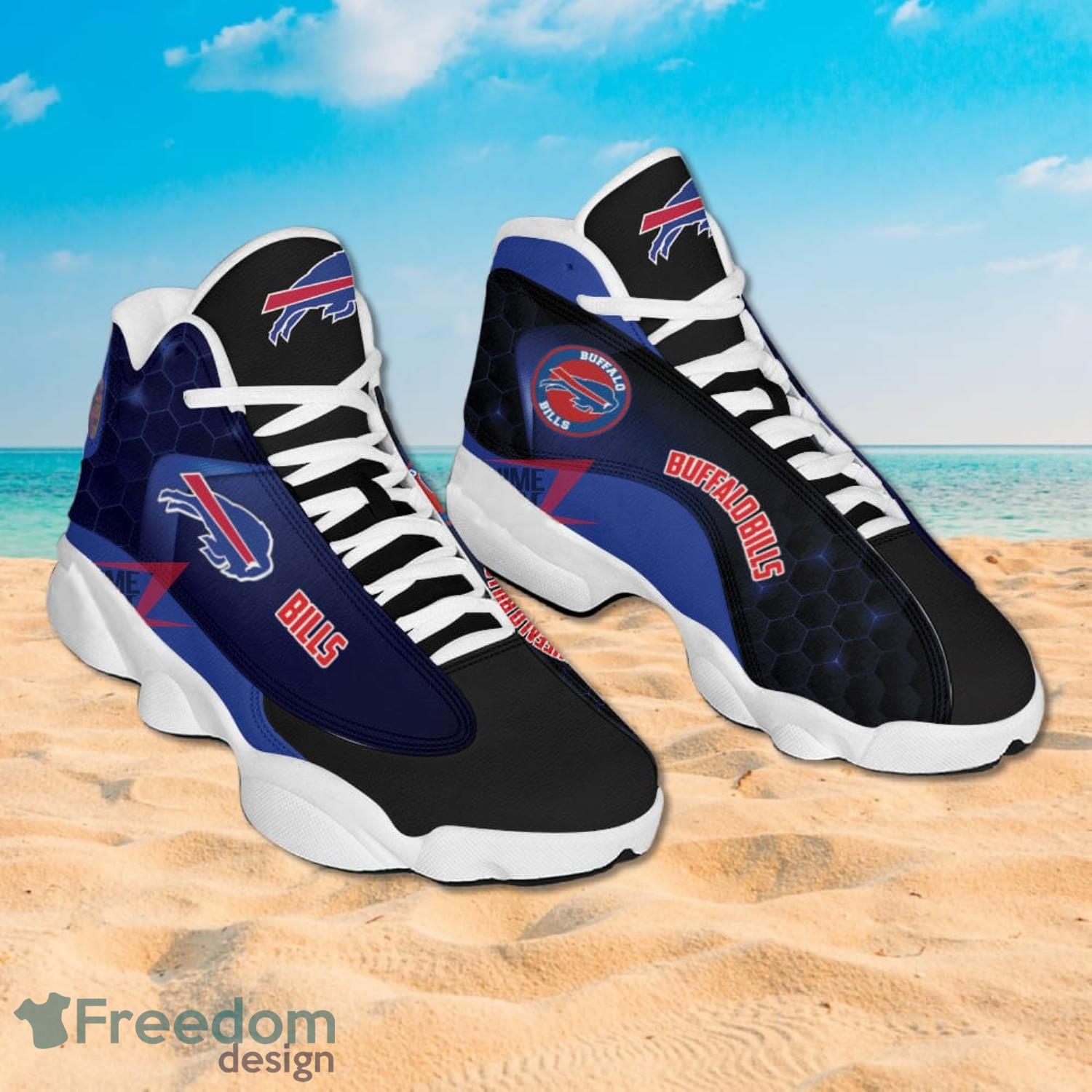 Buffalo Bills Air Jordan 13 Sneakers Nfl Custom Sport Shoes Product Photo 2