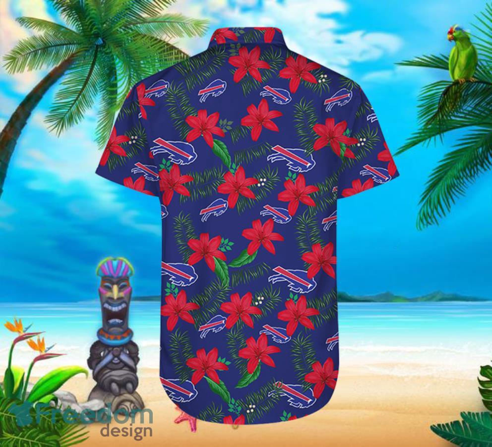 Buffalo Bills Hawaiian Shorts and Shirt Summer Beach Shirt Full Over Printt Product Photo 2