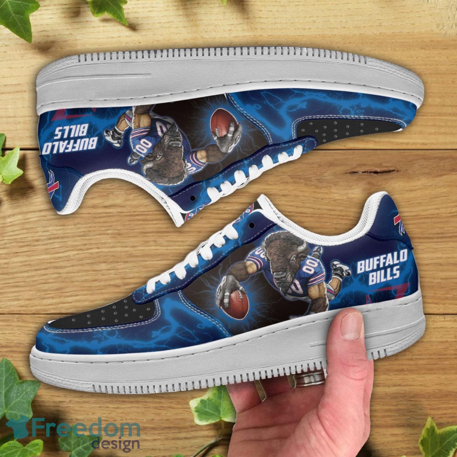 Buffalo Bills NFL Air Force Shoes Gift For Fans Product Photo 2