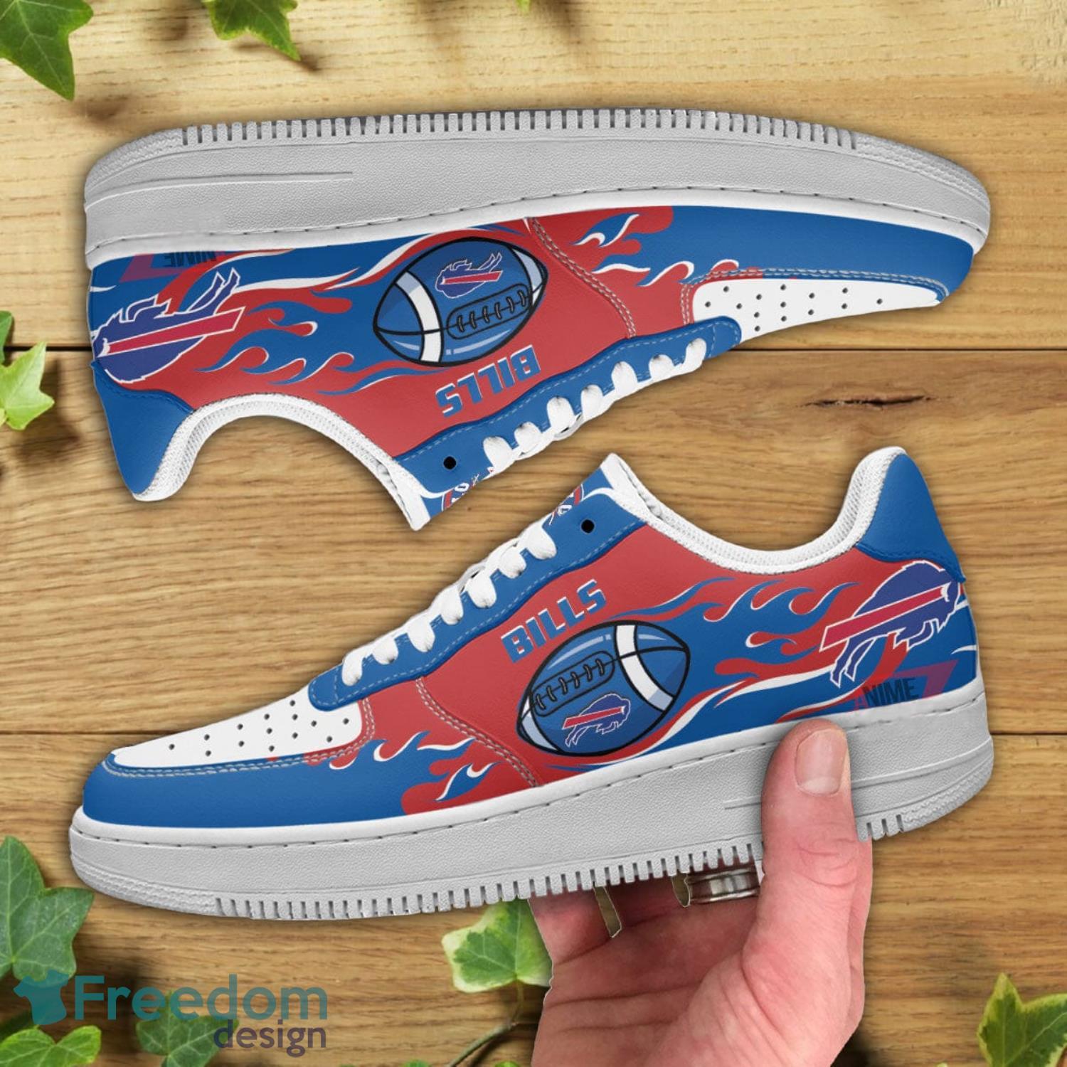 Buffalo Bills NFL Blue Air Force Shoes Gift For Fans - Freedomdesign