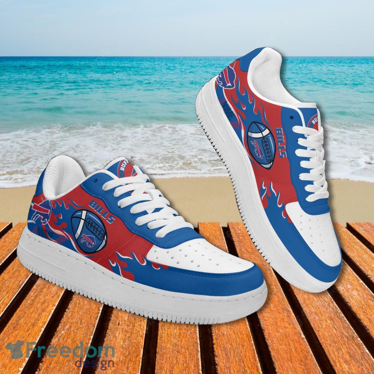 Buffalo Bills NFL Blue Air Force Shoes Gift For Fans - Freedomdesign