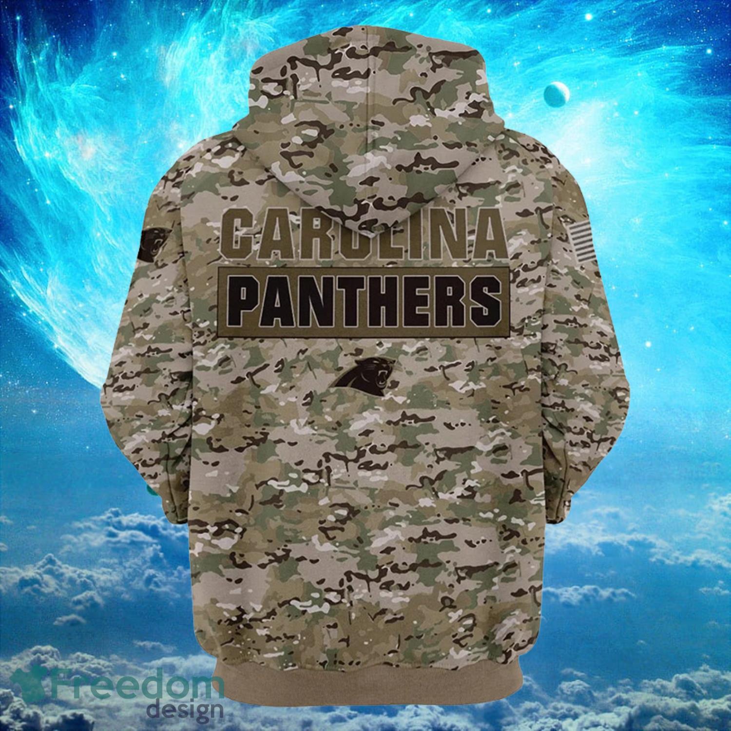 Shop Carolina Panthers Camo Hoodie