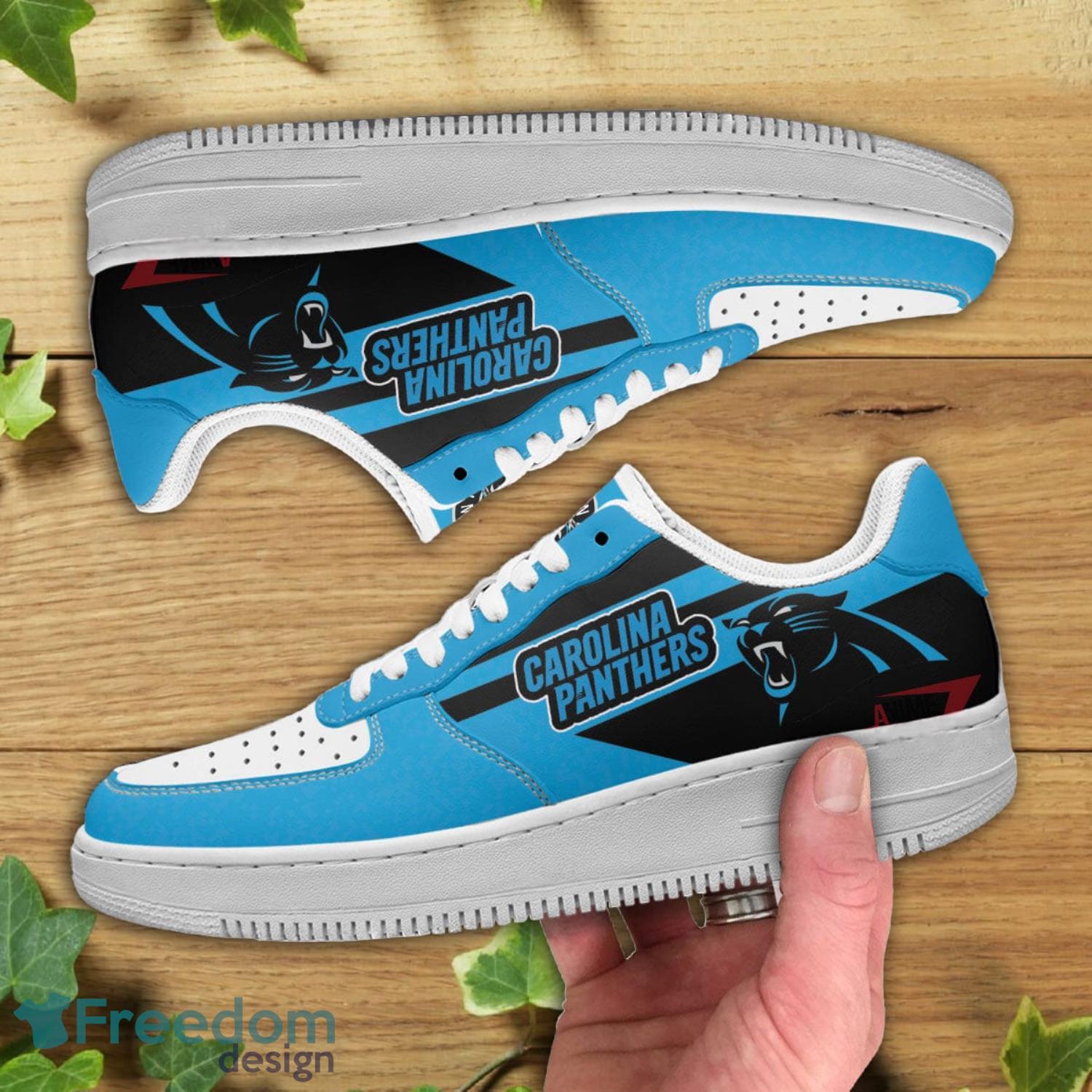 Carolina Panthers NFL Symbol Air Force Shoes Gift For Fans Product Photo 2