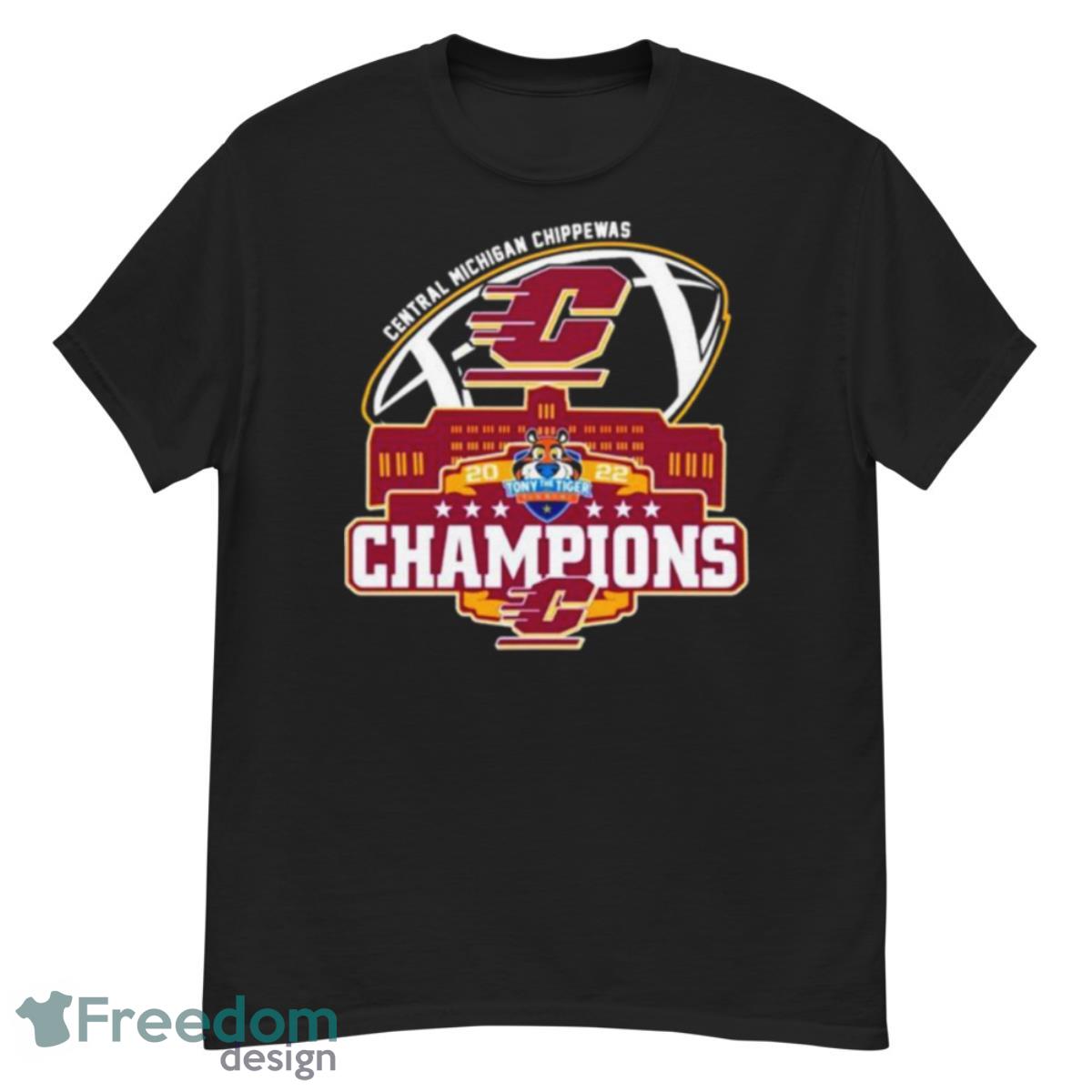 Champion Central Michigan Chippewas Logo Tony The Tiger City 2022 Shirt - G500 Men’s Classic T-Shirt