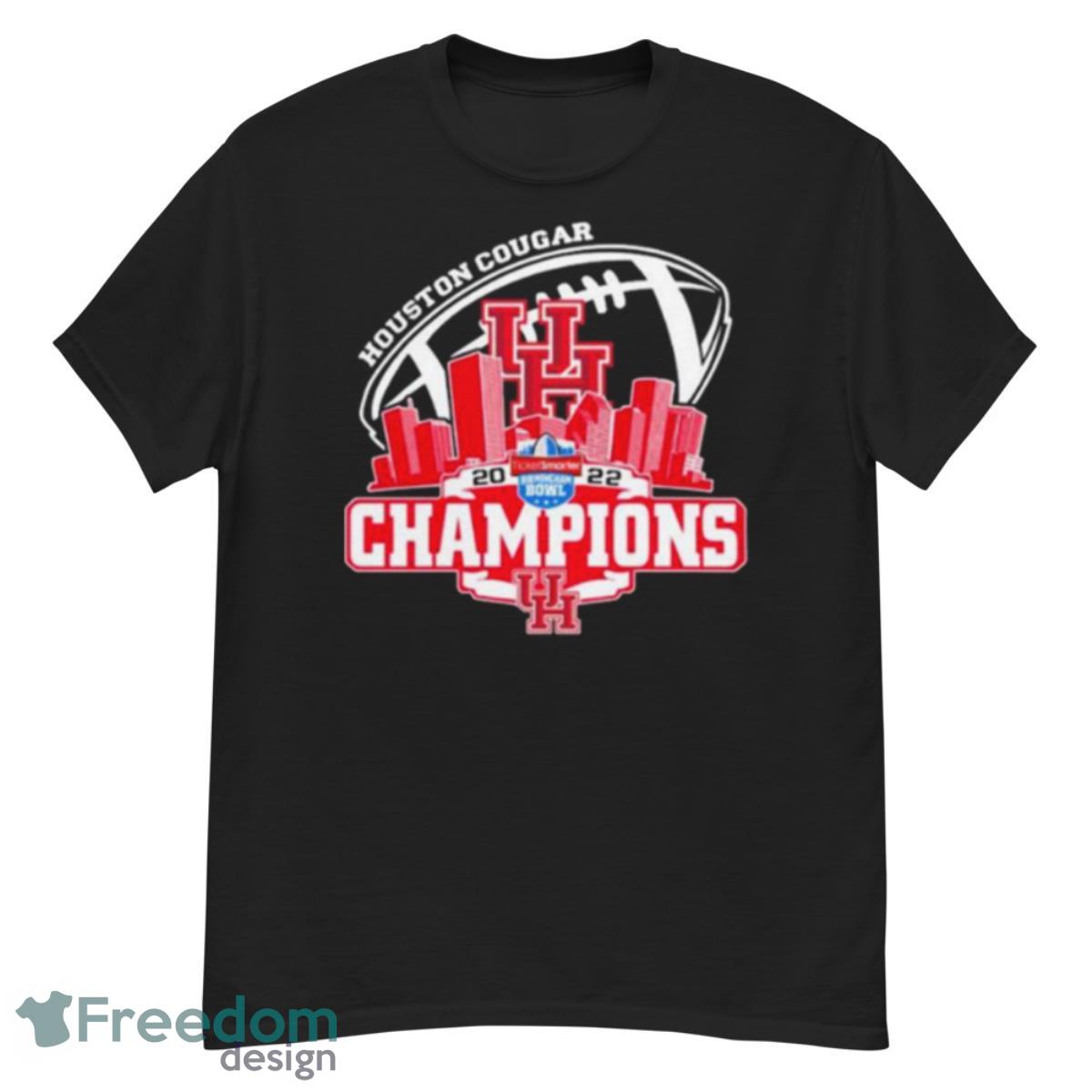 Champion Houston Cougar Logo Birmingham Bowl City 2022 Shirt - G500 Men’s Classic T-Shirt