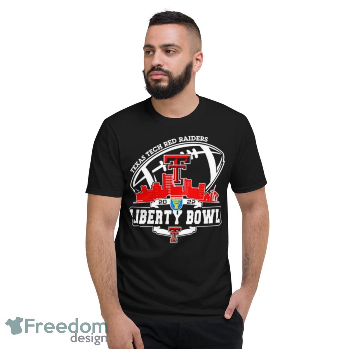 Champion Texas Tech Red Raiders Logo Liberty Bowl City 2022 Shirt - Short Sleeve T-Shirt