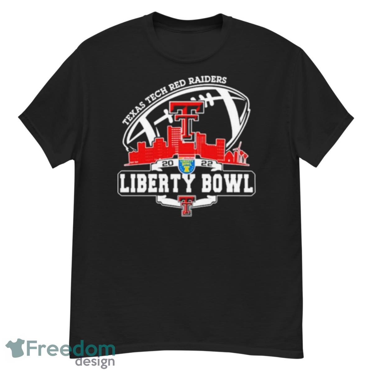 Champion Texas Tech Red Raiders Logo Liberty Bowl City 2022 Shirt - G500 Men’s Classic T-Shirt