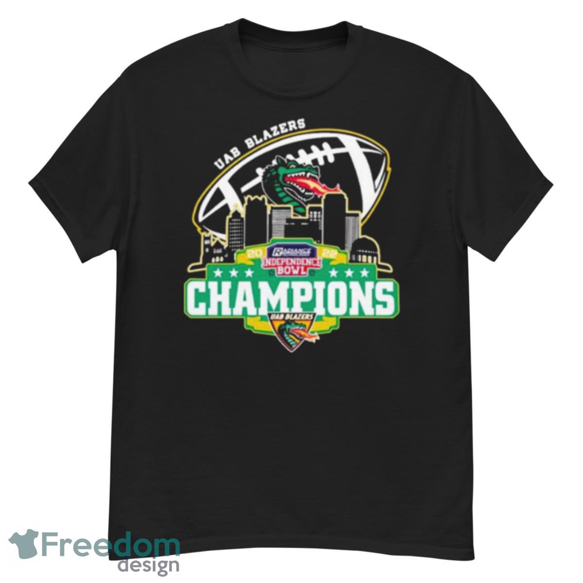 Champion Uab Blazers Logo Independence Bowl City 2022 Shirt - G500 Men’s Classic T-Shirt