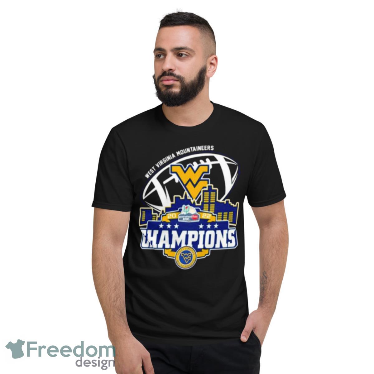 Champion West Virginia Mountaineers Guaranteed Rate Bowl City 2022 Shirt - Short Sleeve T-Shirt