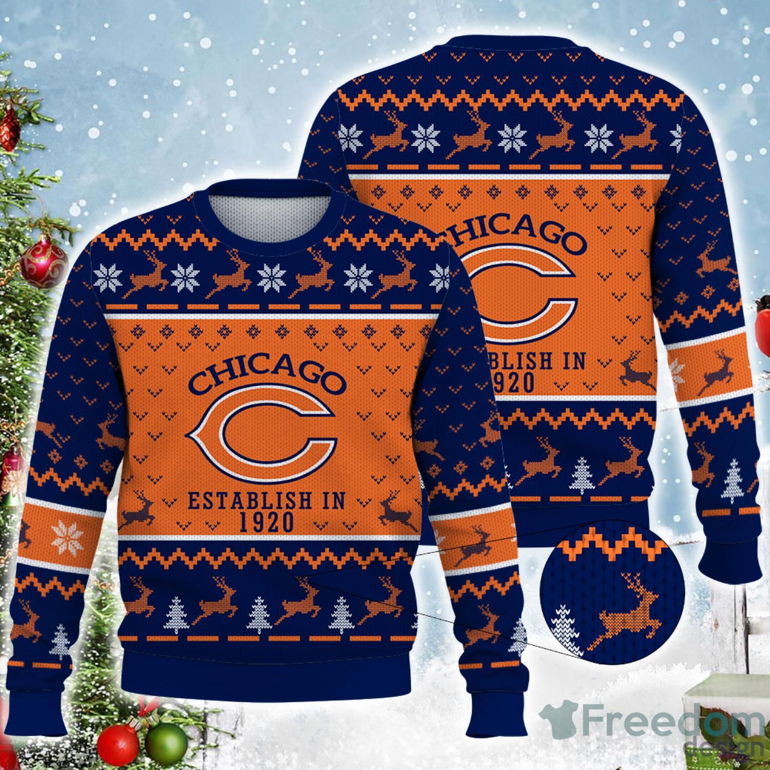 Buffalo Bills Christmas Reindeers Pattern Ugly Christmas Sweater -  Freedomdesign