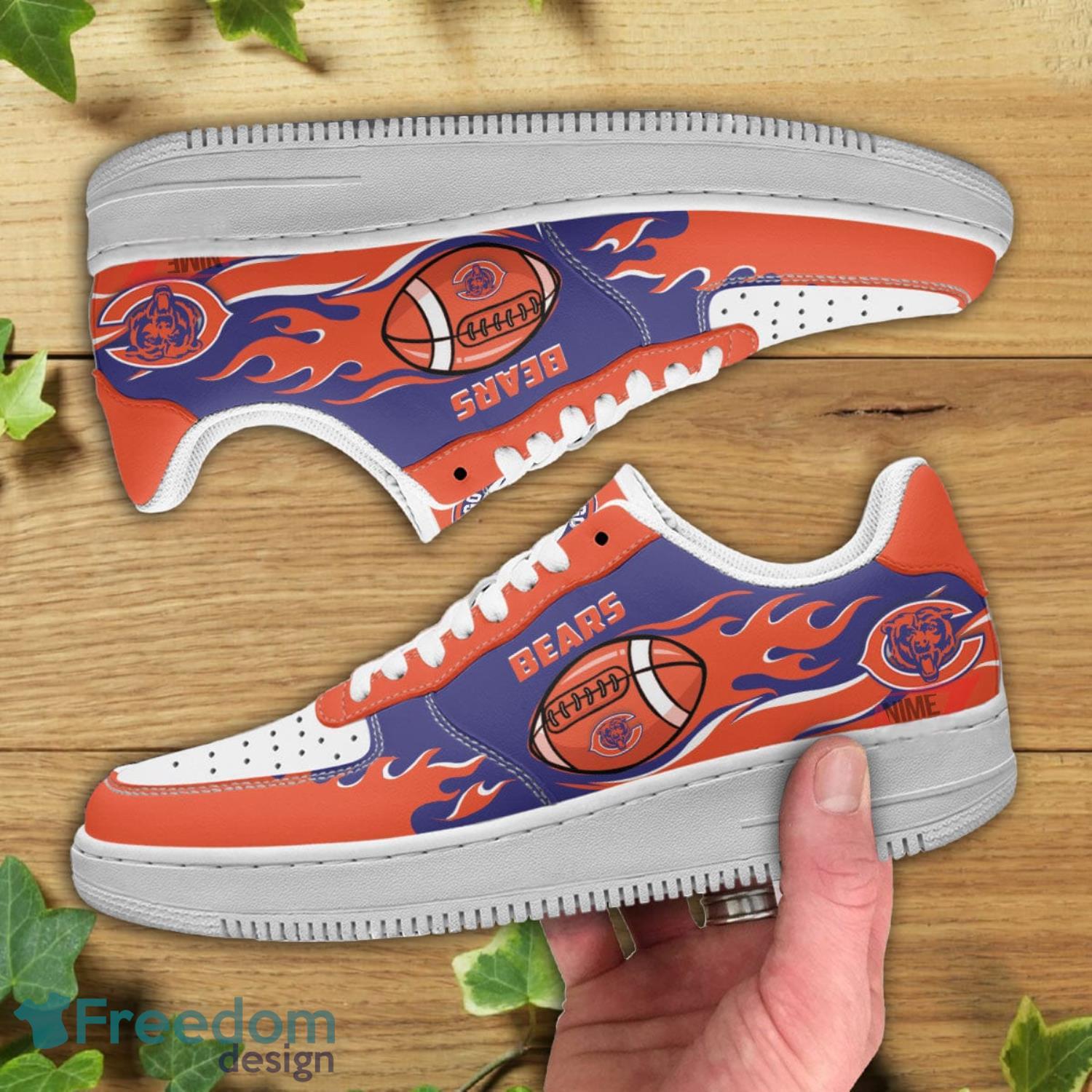 Chicago Bears NFL Air Force Shoes Gift For Fans