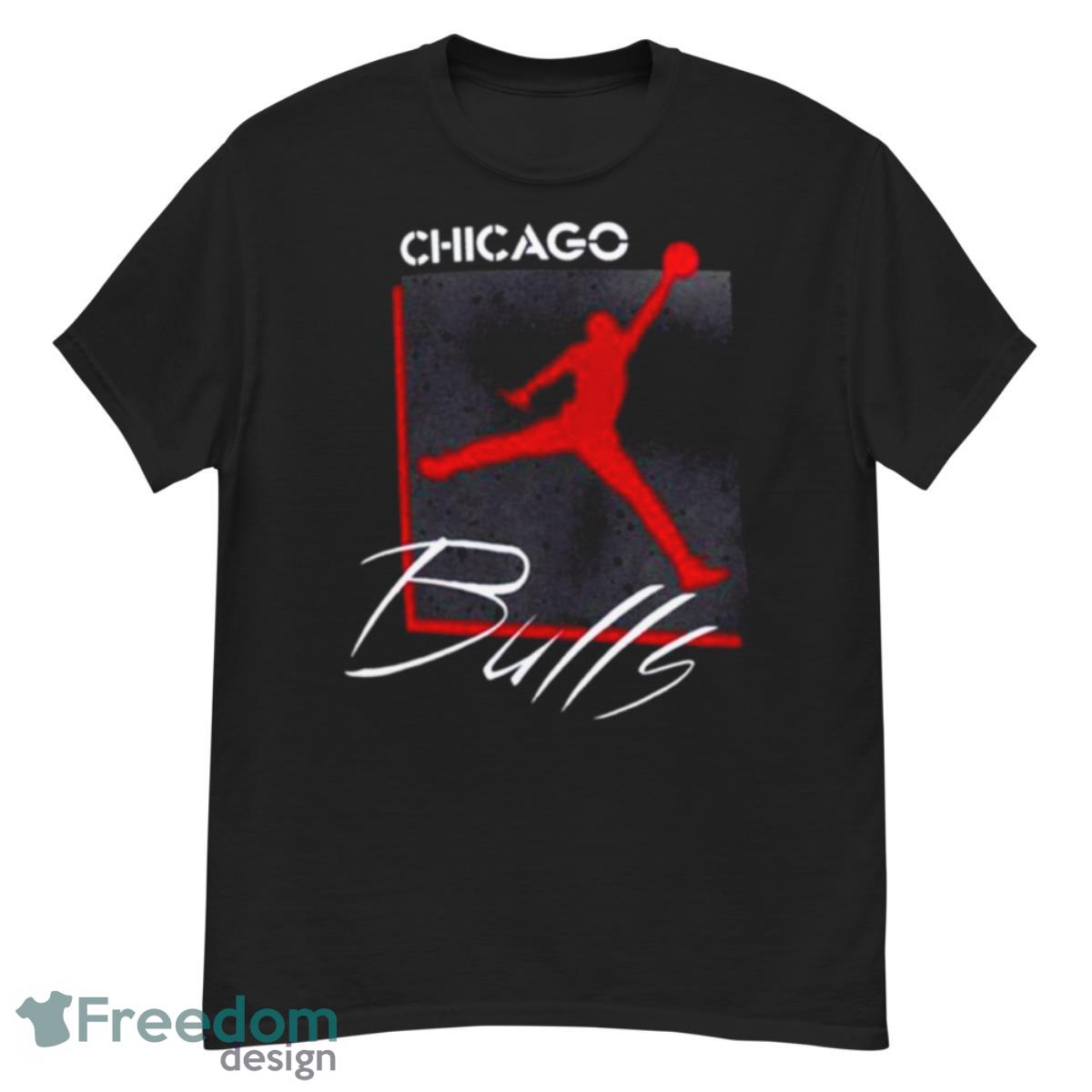Youth Chicago Bulls Jordan Brand White Courtside Statement Edition Max90  T-Shirt