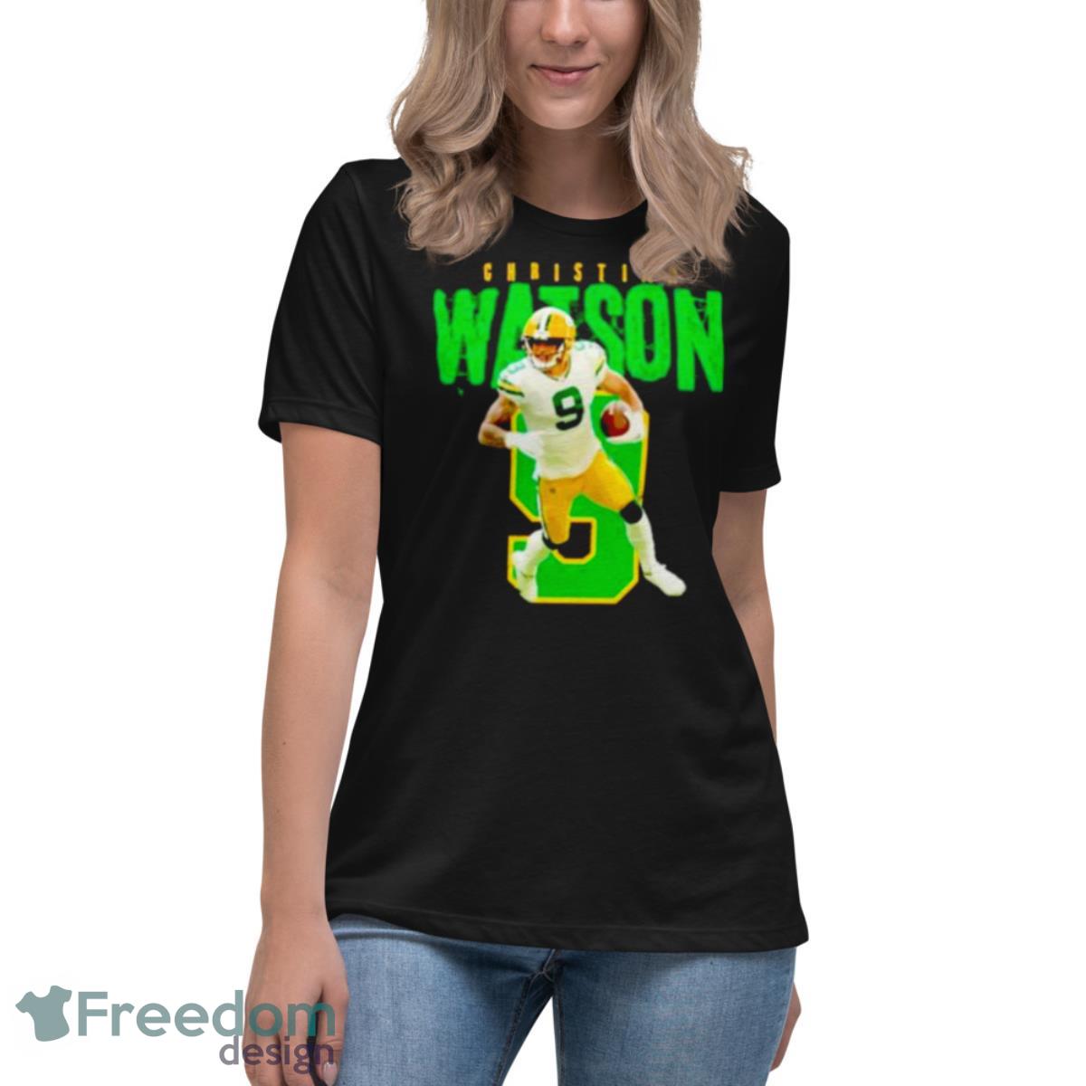 christian Watson Green Bay Packers number 9 shirt - Freedomdesign