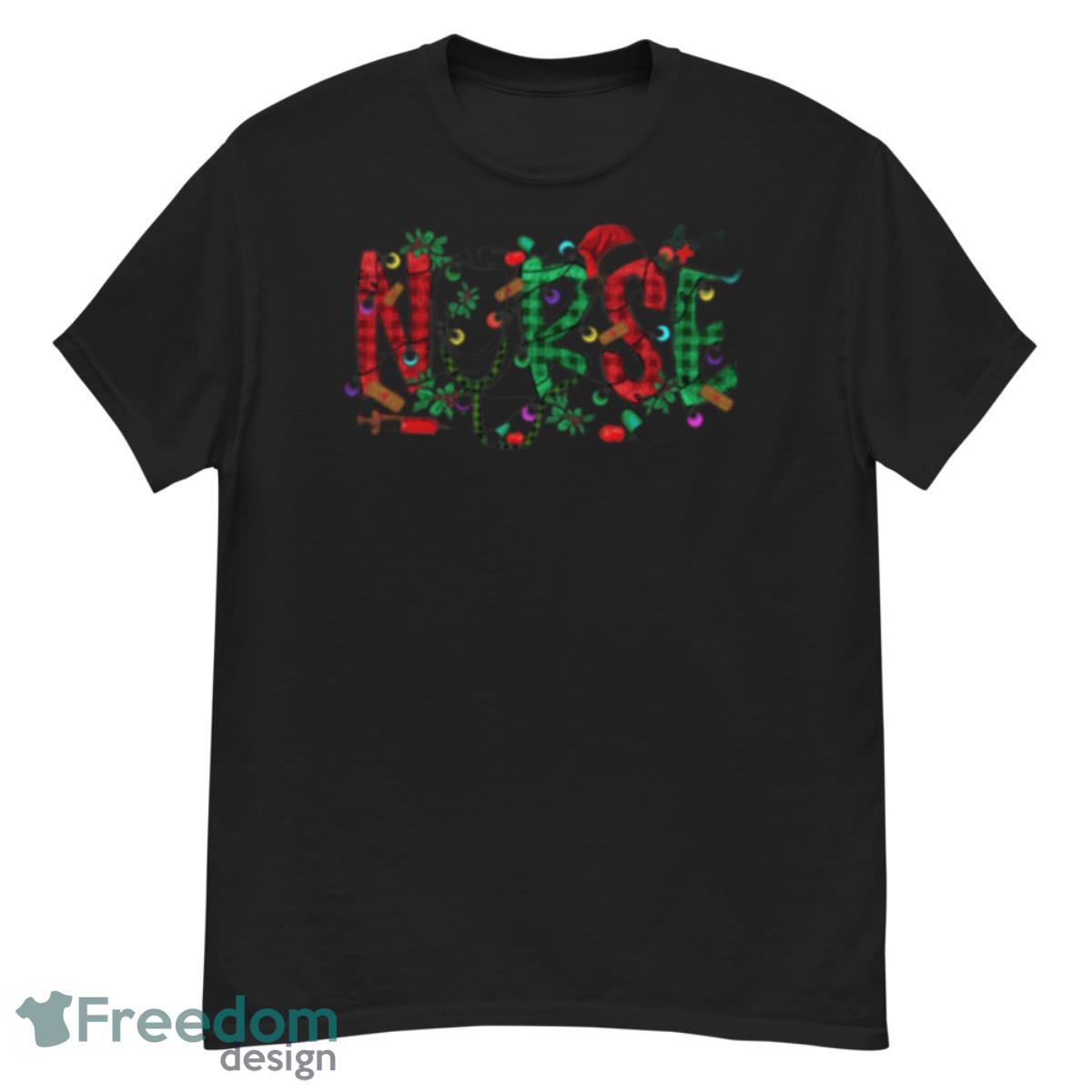 Christmas String Lights Nurse Shirt - G500 Men’s Classic T-Shirt