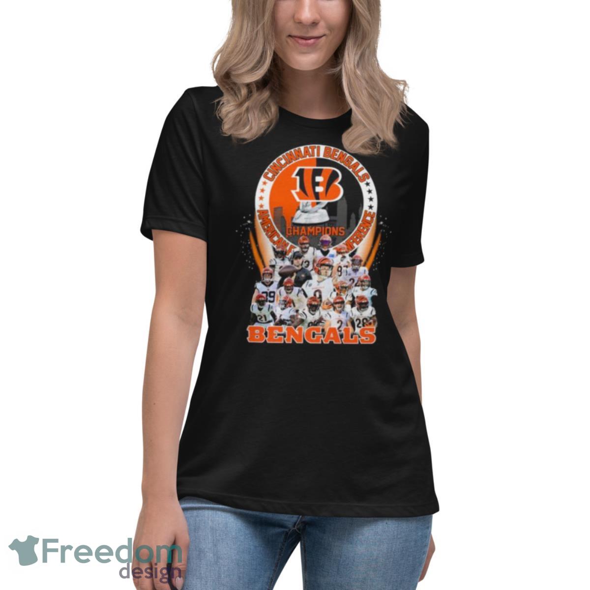 bengals championship shirts 2022