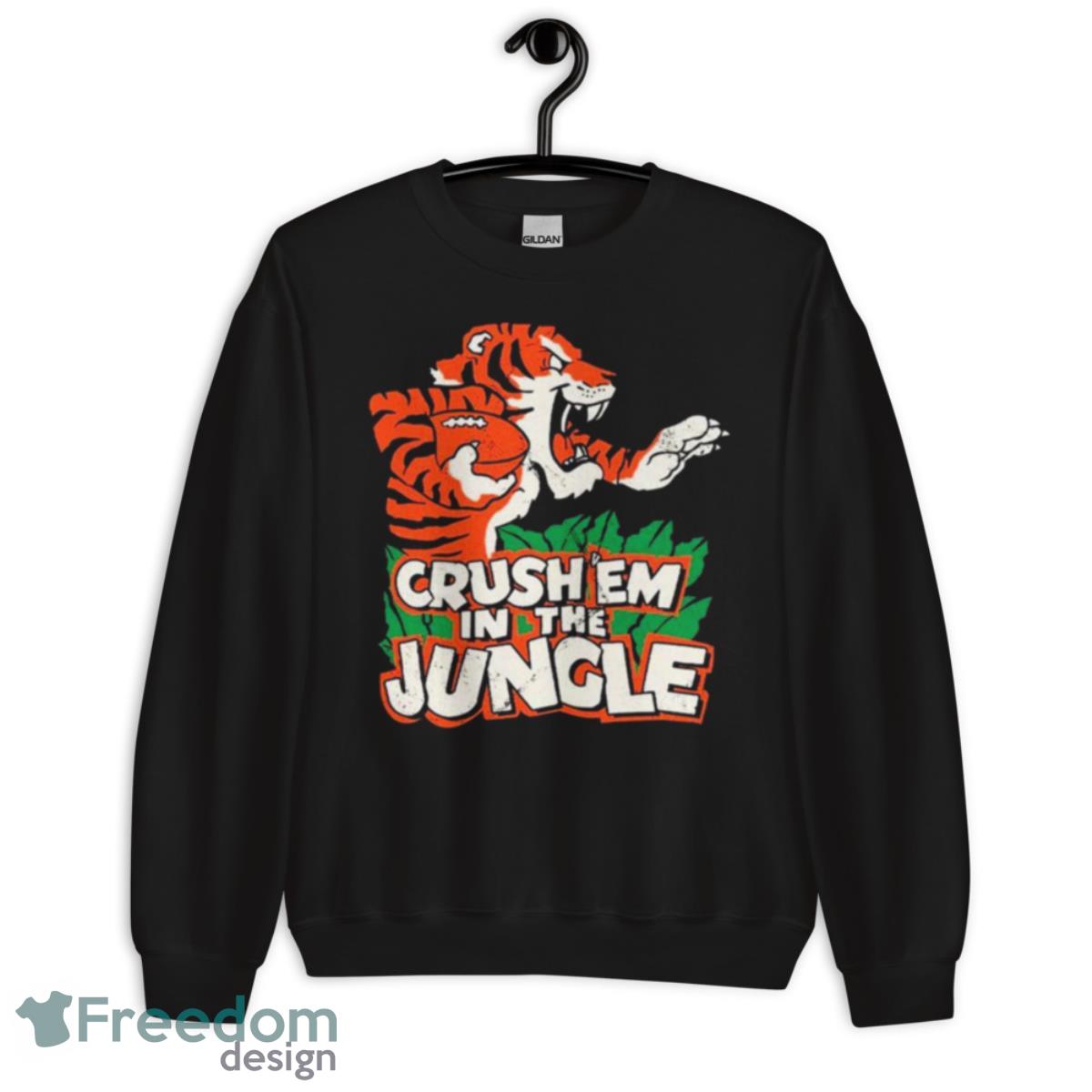 Cincinnati Bengals Crush ’em In The Jungle Shirt
