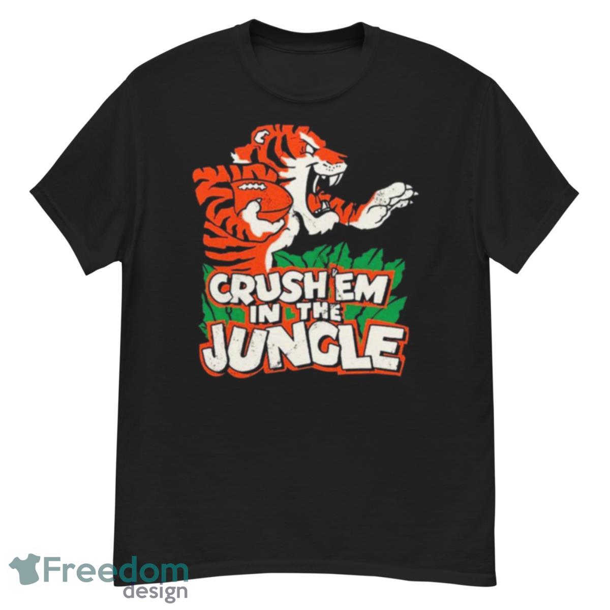 Cincinnati Bengals Crush ’em In The Jungle Shirt - G500 Men’s Classic T-Shirt