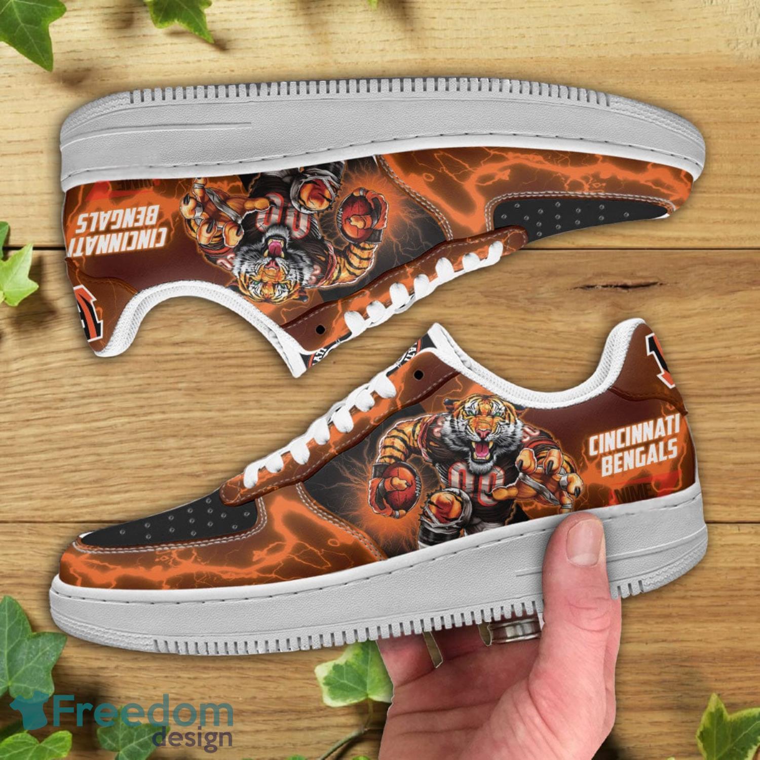 Cincinnati Bengals Air Mesh Running Shoes Best Gift For Men And Women Fans  - YesItCustom