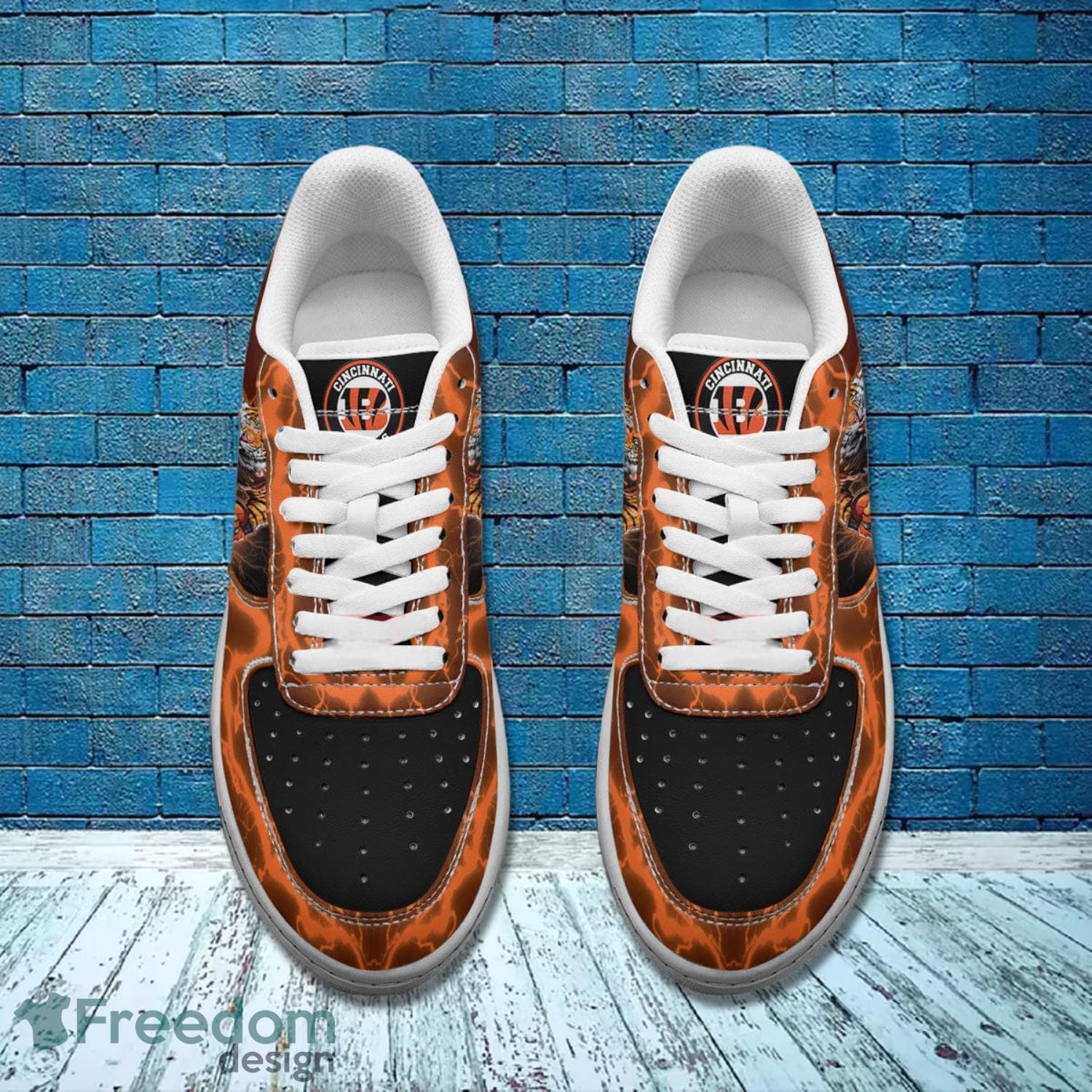 Custom Bengals Air Force 1 Shoes 