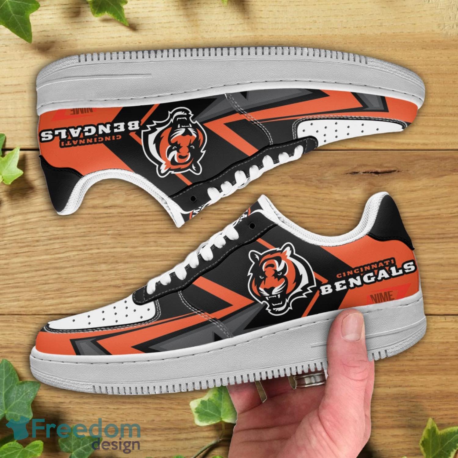 Cincinnati Bengals NFL Symbol Air Force Shoes Gift For Fans Product Photo 2