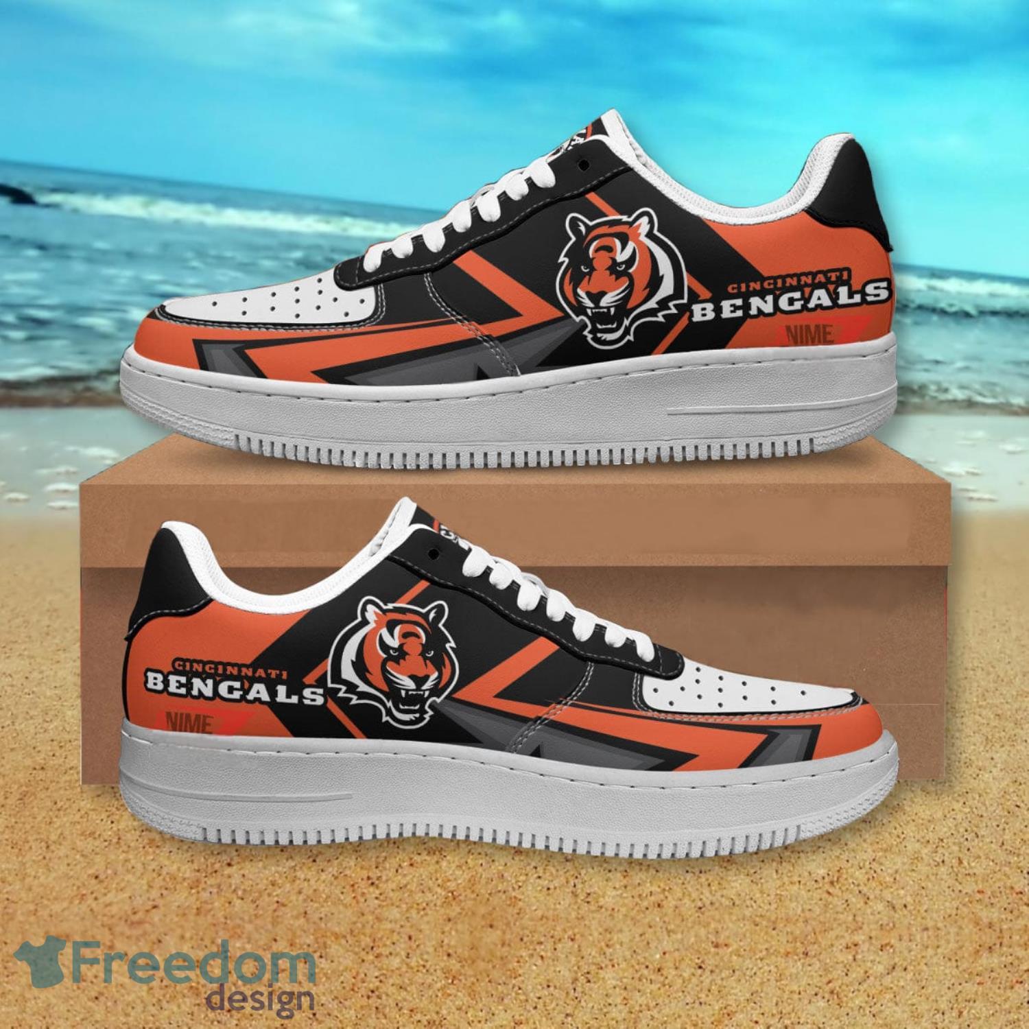 Cincinnati Bengals NFL Symbol Air Force Shoes Gift For Fans Product Photo 1