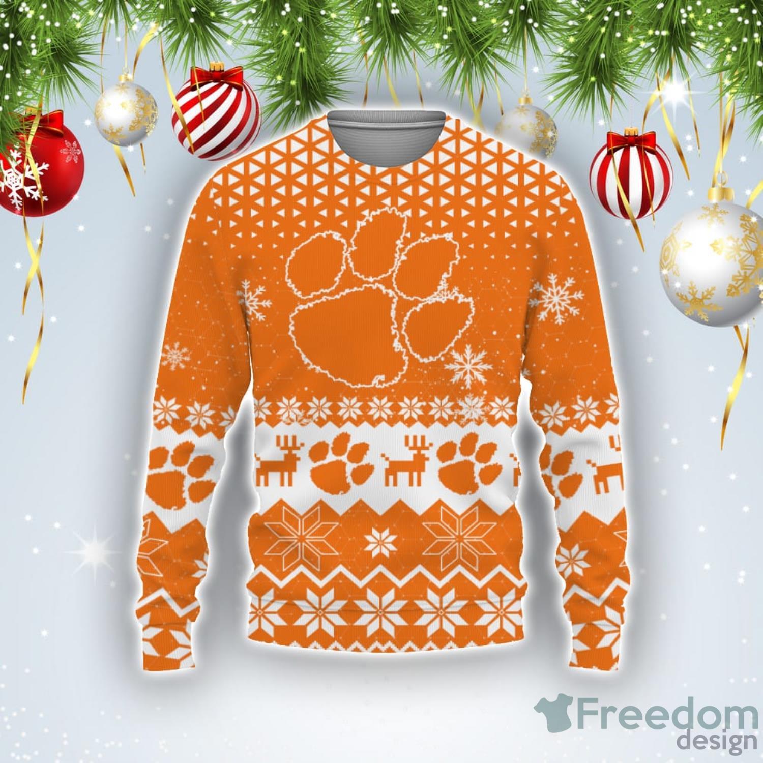 Cincinnati Bengals Skull Pattern Knitted Sweater For Christmas -  Freedomdesign