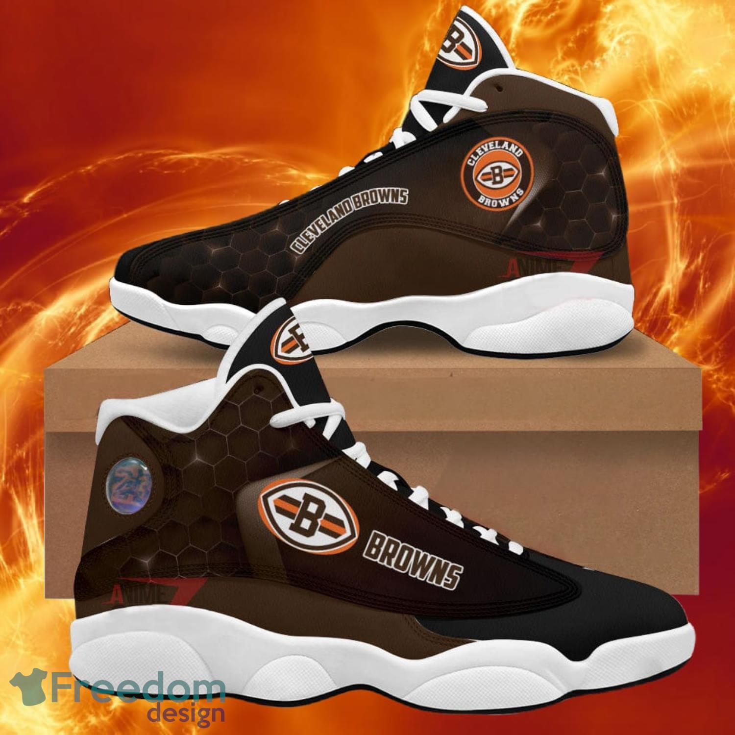 Cincinnati Bengals Air Jordan Hightop Shoes - Freedomdesign