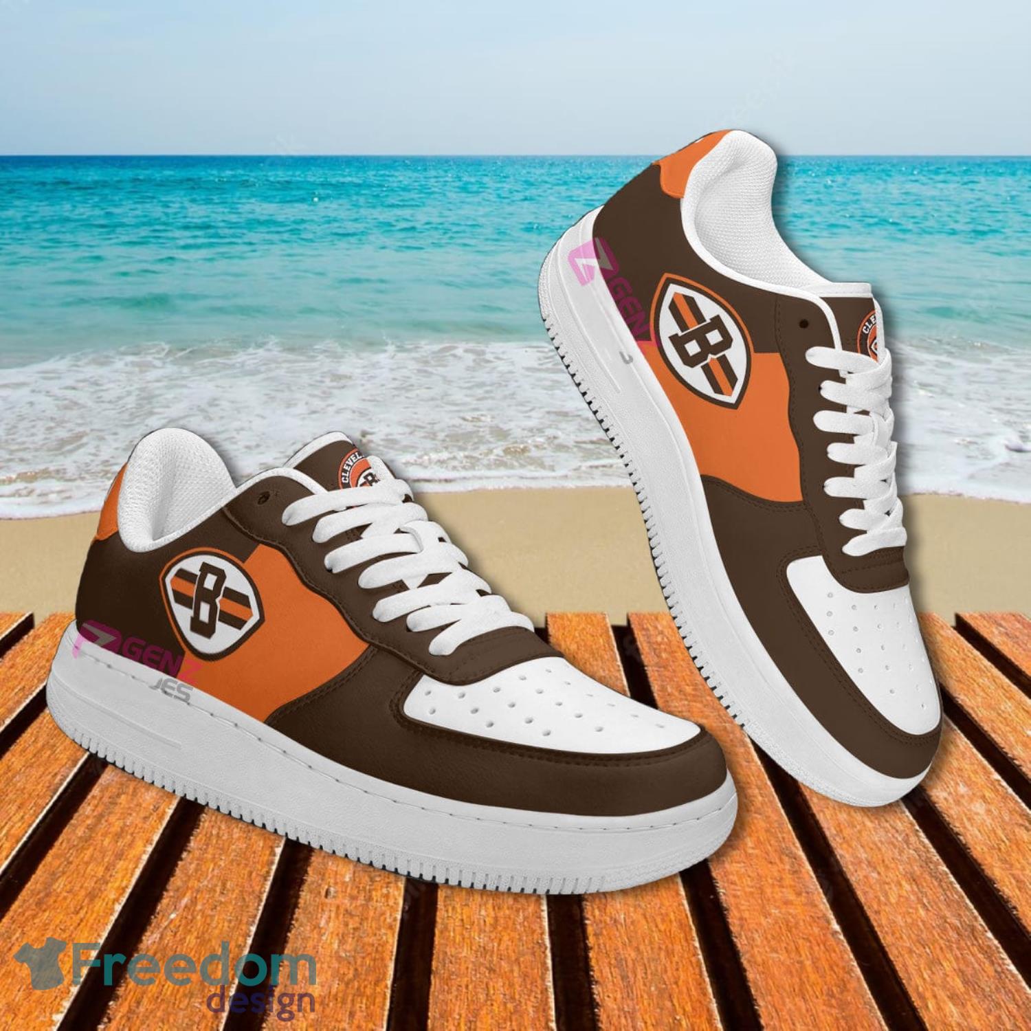 Cleveland Browns NFL Air Force Shoes Gift For Fans