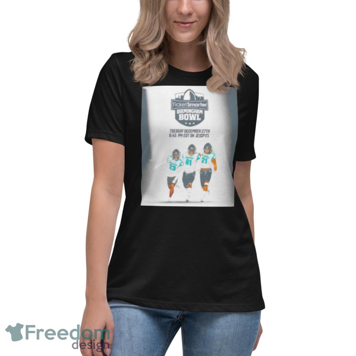 Coastal Carolina Chanticleers 2022 season at TicketSmarter Birmingham Bowl shirt - Womens Relaxed Short Sleeve Jersey Tee Coastal Carolina Chanticleers 2022 season at TicketSmarter Birmingham Bowl shirt - Womens Relaxed Short Sleeve Jersey Tee