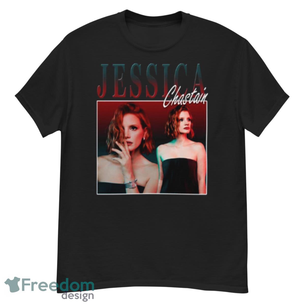 Collage Jessica Chastain Homage Actress shirt - G500 Men’s Classic T-Shirt