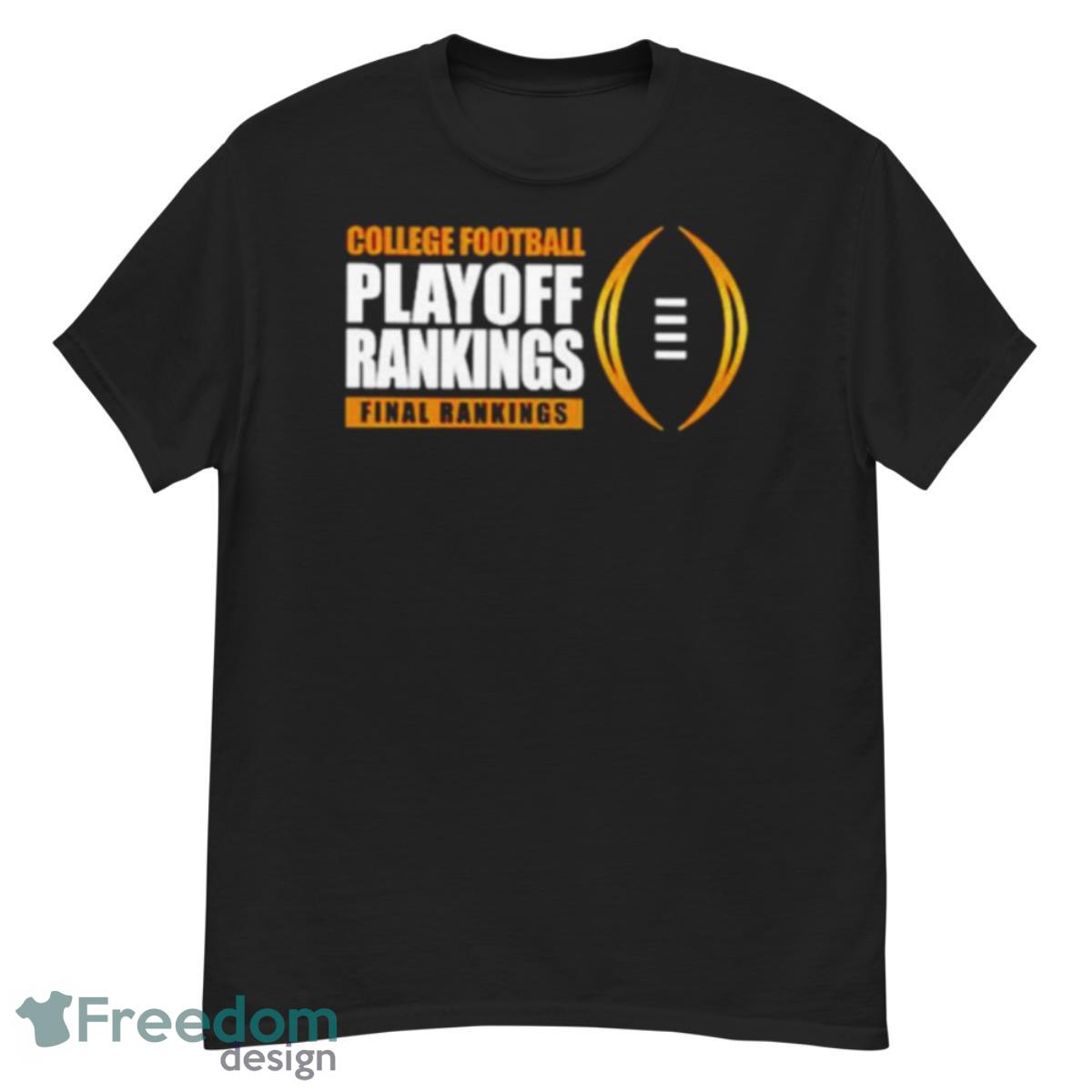 college football playoff rankings final rankings shirt - G500 Men’s Classic T-Shirt