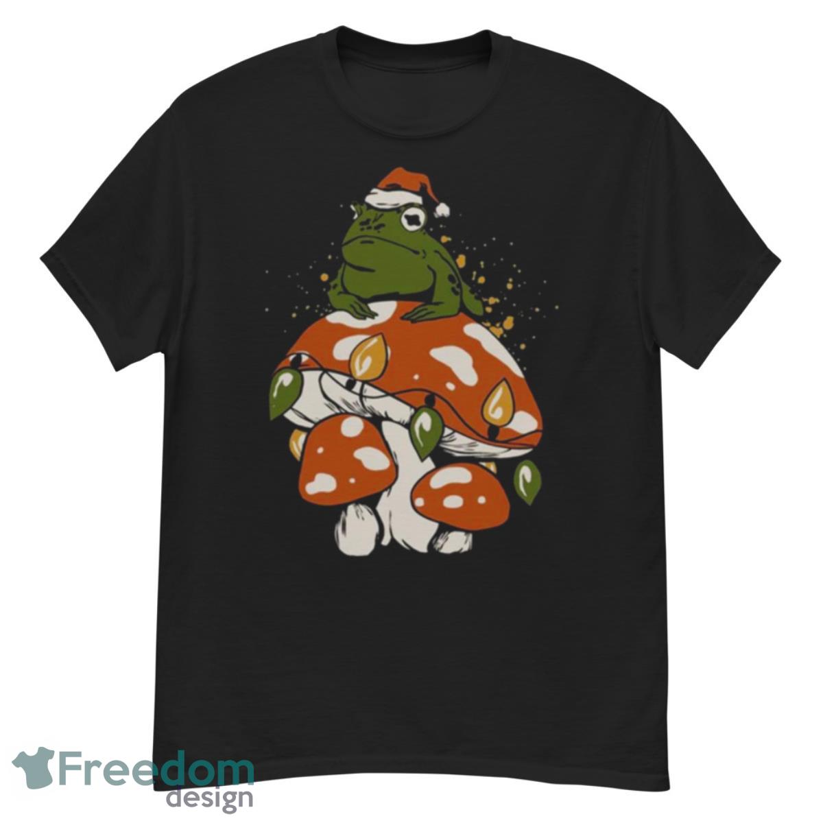 Cottagecore Christmas Holiday Mushroom shirt - G500 Men’s Classic T-Shirt