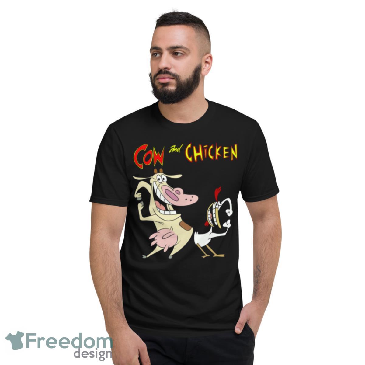 Cow And Chicken Warner Bros Cartoon shirt - Short Sleeve T-Shirt