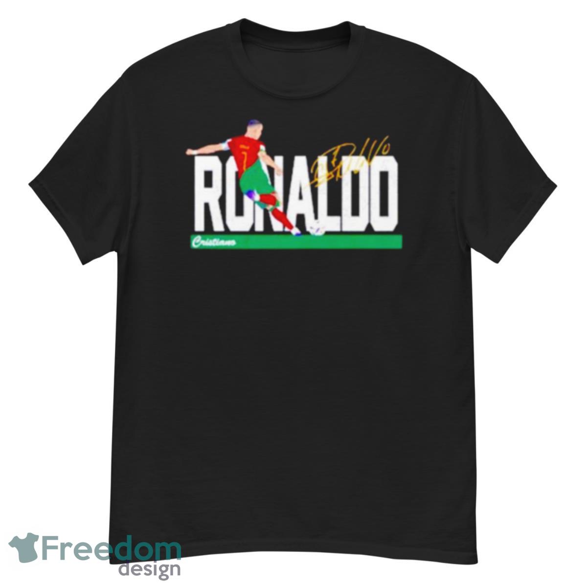 Cristiano Ronaldo Portugal last World Cup shirt - Freedomdesign