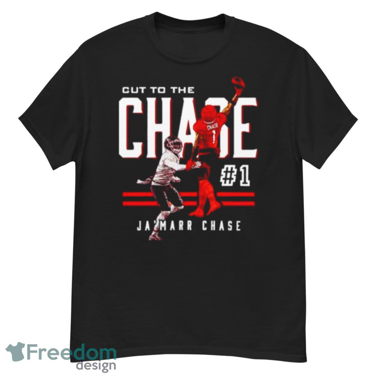 Ja'Marr Chase Cincinnati Bengals Men's Orange Name & Number Logo T-Shirt 