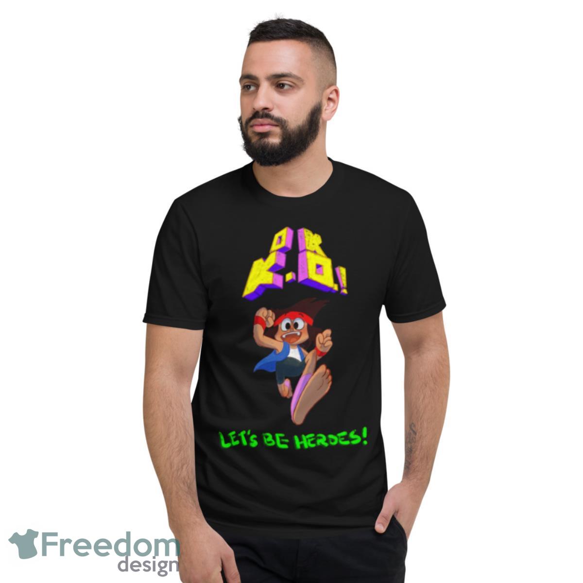 Cutest Plaza Hero Regular Ver Ok Ko Let’s Be Heroes shirt - Short Sleeve T-Shirt