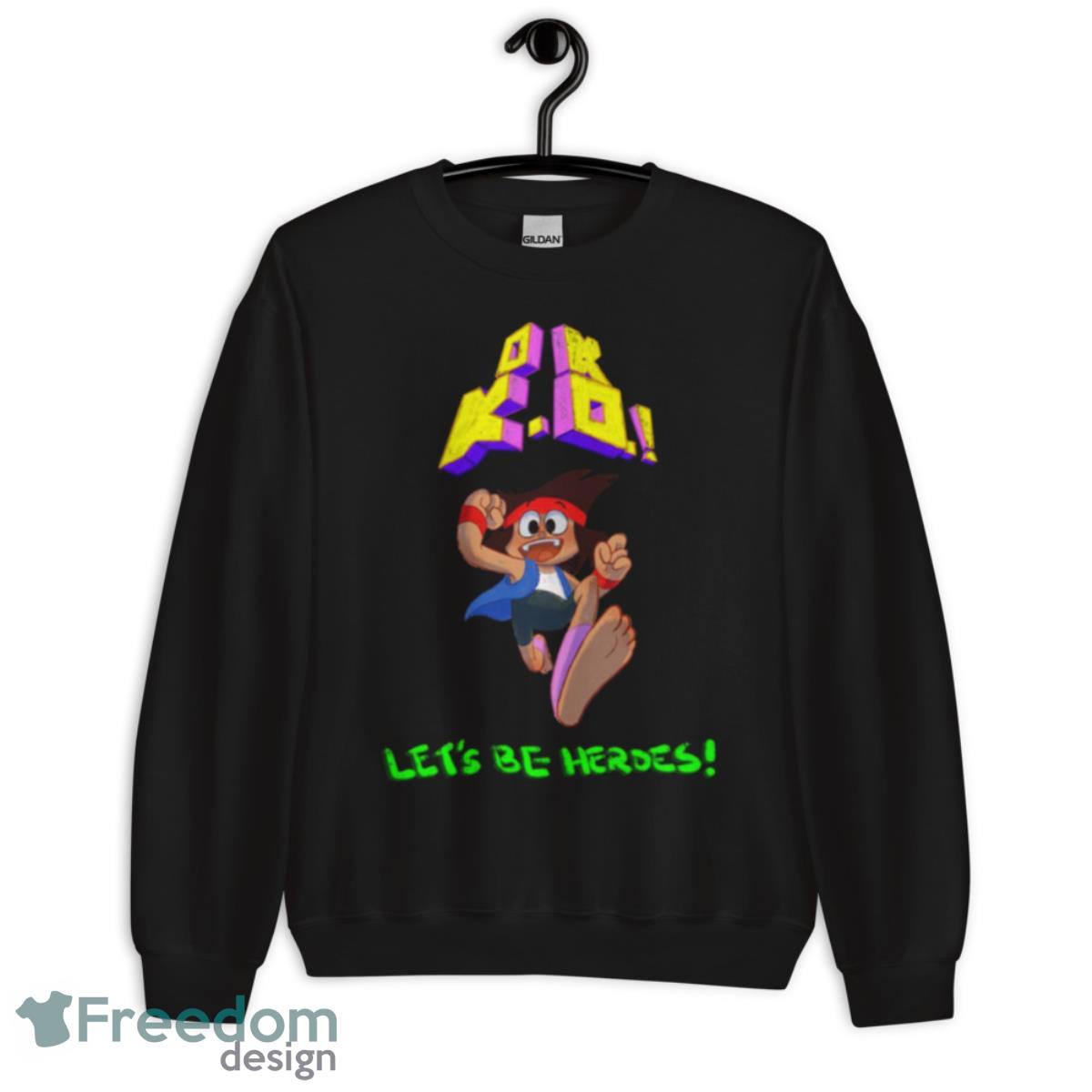 Cutest Plaza Hero Regular Ver Ok Ko Let’s Be Heroes shirt - Unisex Crewneck Sweatshirt Cutest Plaza Hero Regular Ver Ok Ko Let’s Be Heroes shirt - Unisex Crewneck Sweatshirt