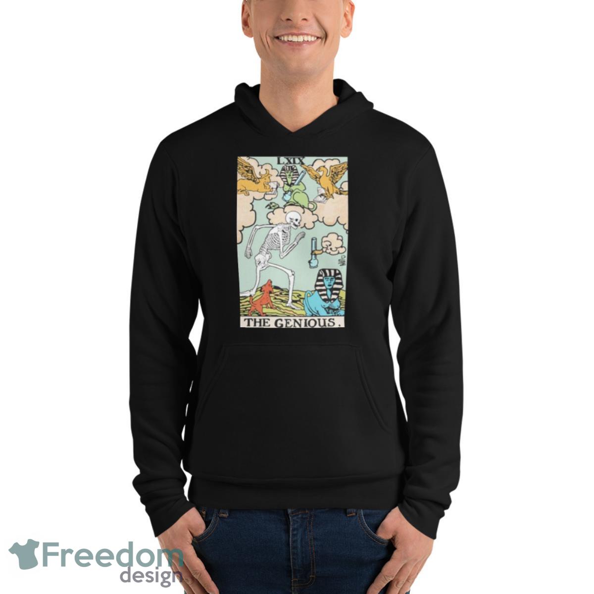 Da share zone tarot genious shirt image Da share zone tarot genious shirt - Unisex Fleece Pullover Hoodie